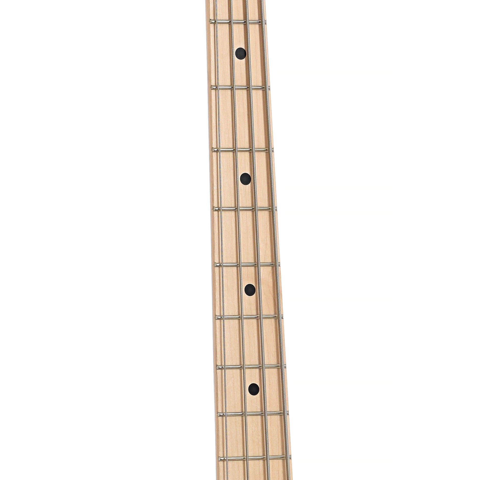 Fretboard of Sterling by Music Man RAY4LH Left Handed 4-String Bass, Chopper Blue
