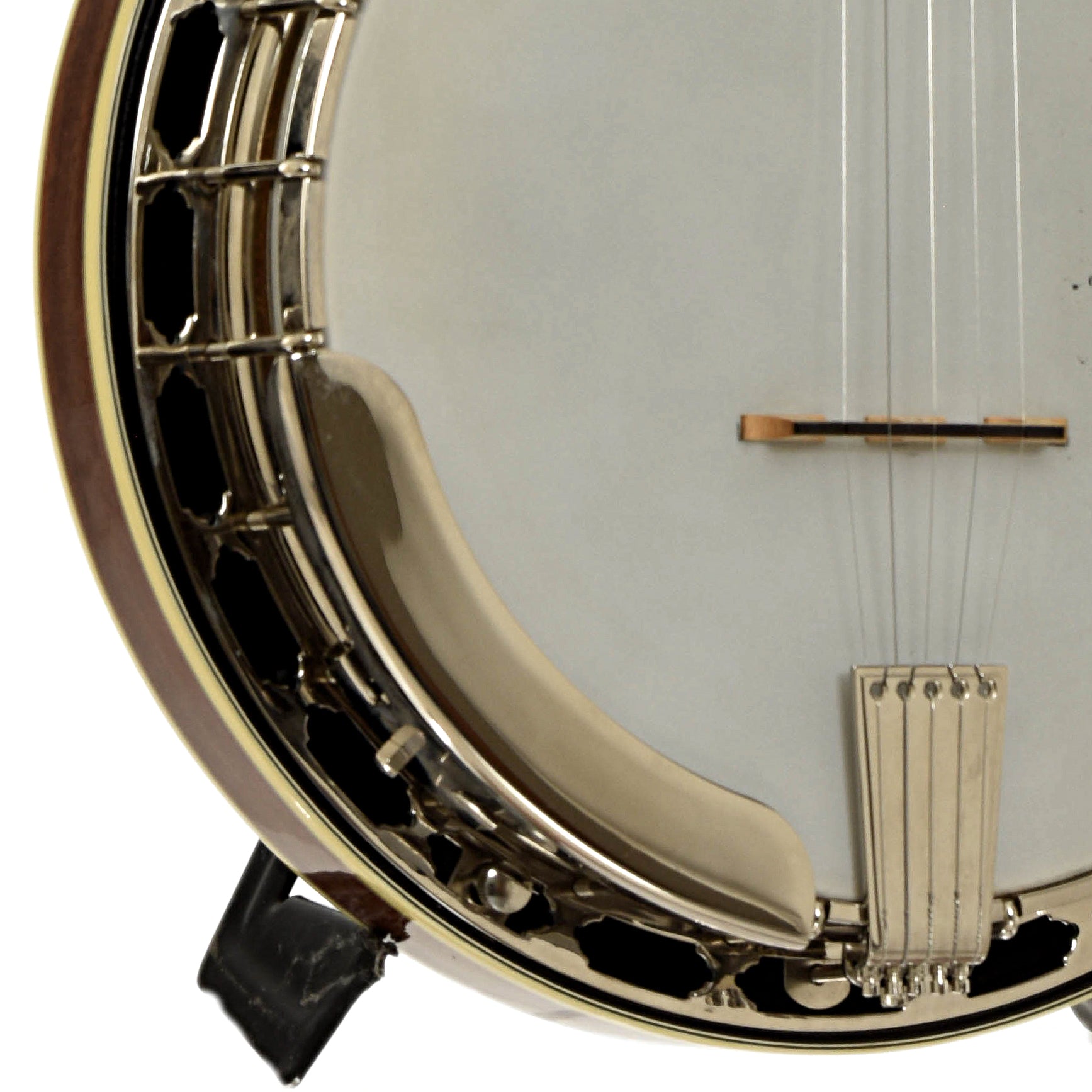 Armrest of DP Hopkins Janice Martin Resonator Banjo