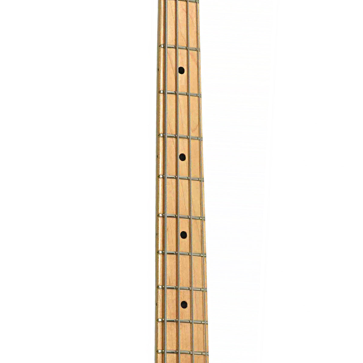 Fretboard of Fender Telecaster Electric Bass