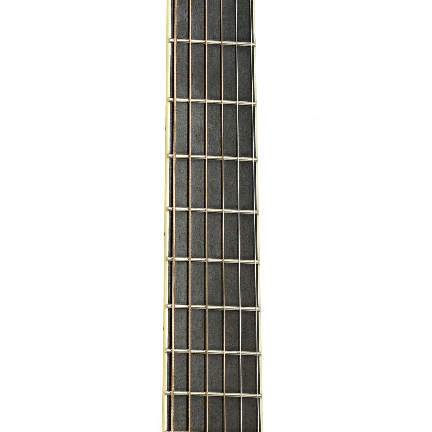 Fretboard of Collings OM-3 Brazilian Acoustic Guitar 