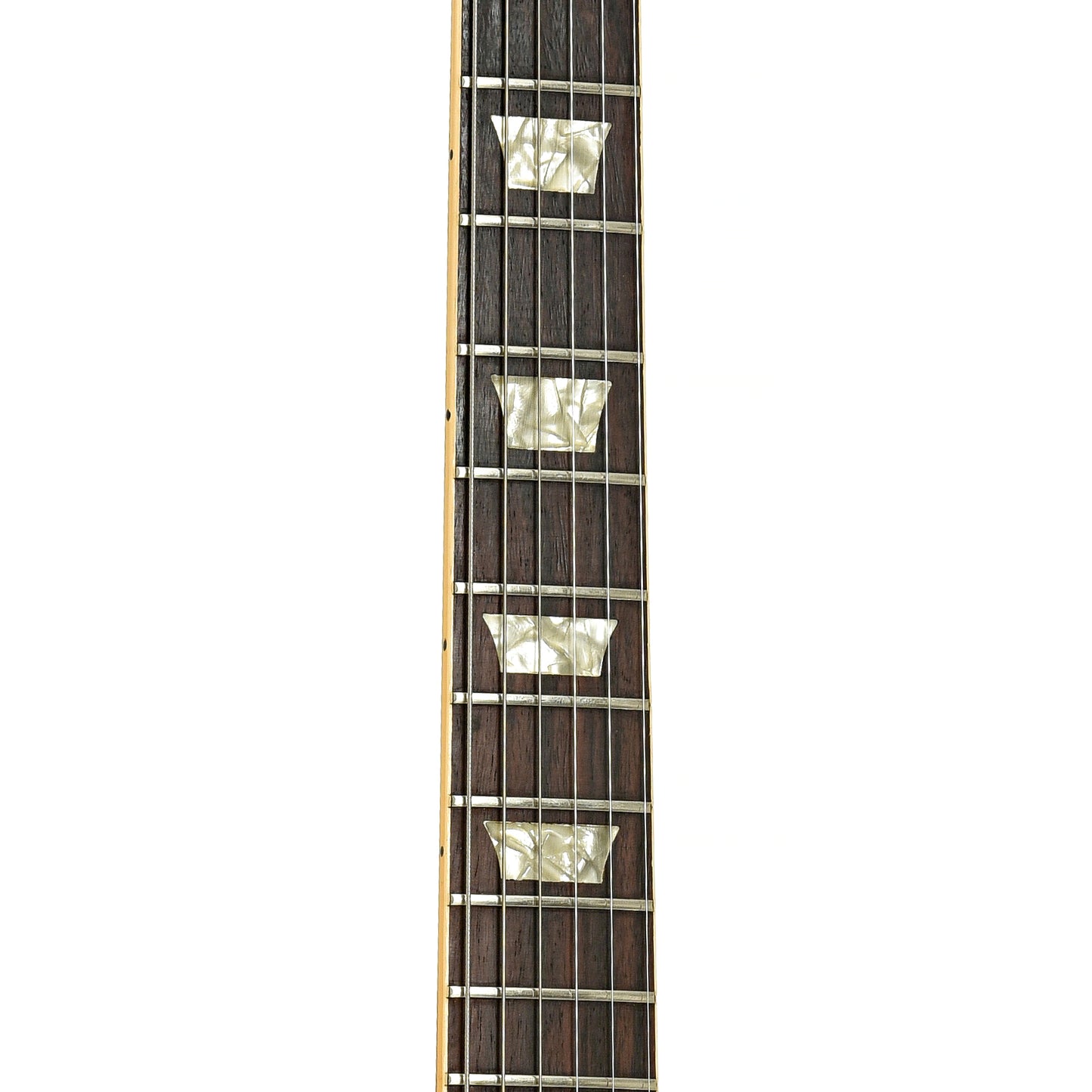 Fretboard of Gibson Les Paul Deluxe Electric Guitar