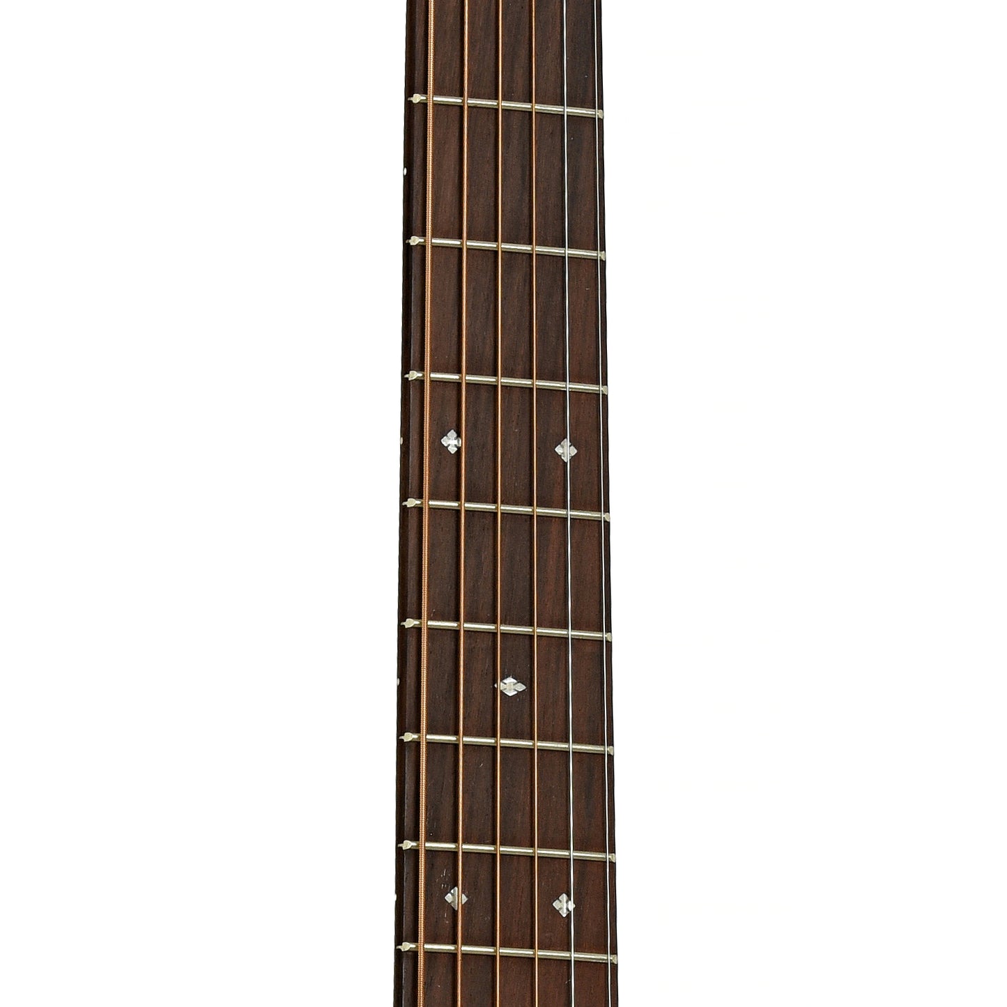 Fretboard of Martin D-10E Retro Sapele Guitar 