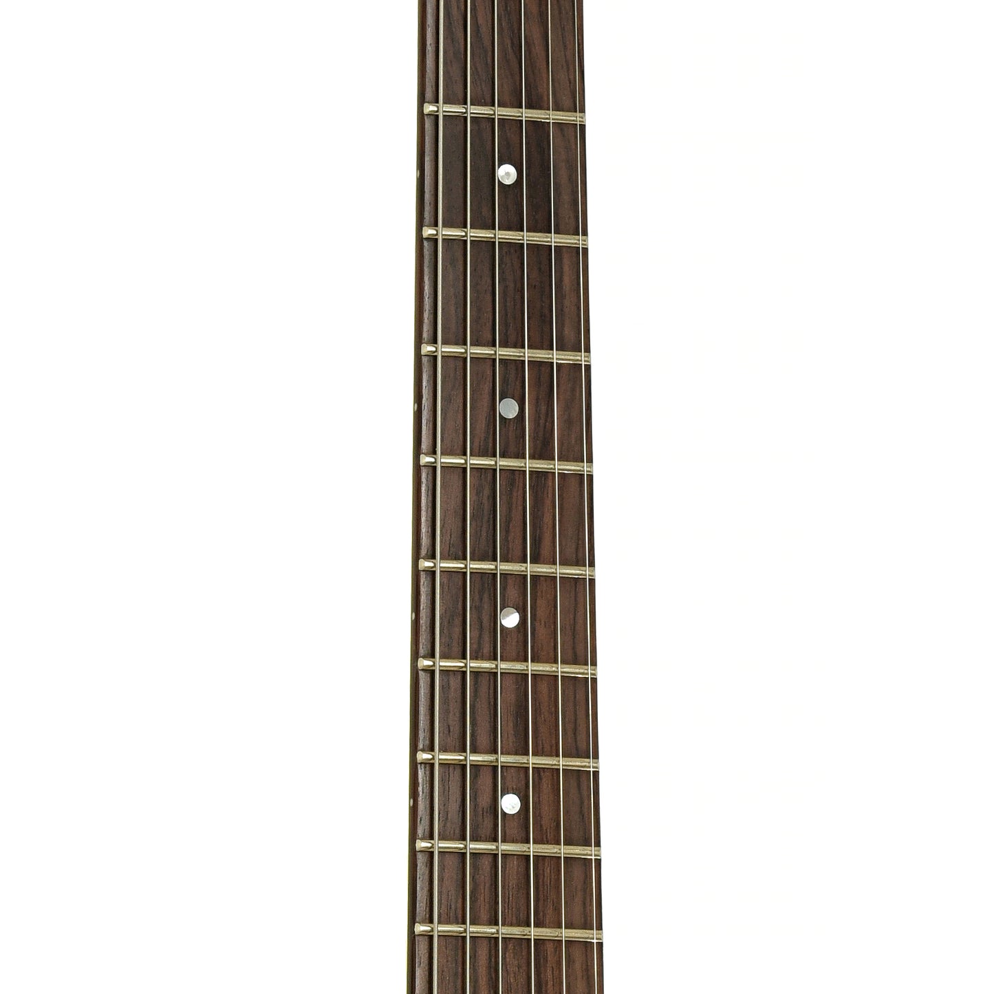Fretboard of Yamaha RSE20 Revstar Element Electric Guitar, Neon Yellow