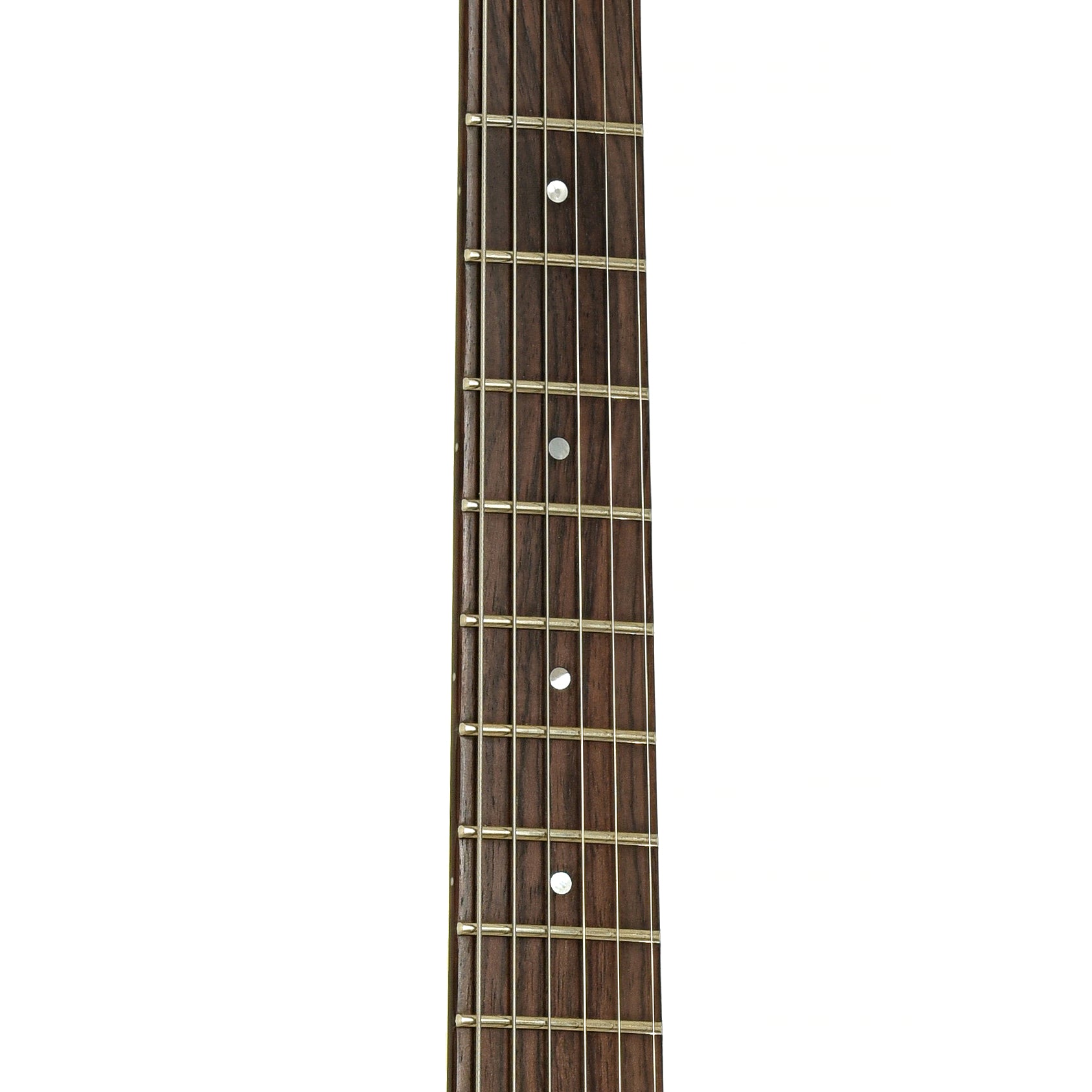Fretboard of Yamaha RSE20 Revstar Element Electric Guitar, Neon Yellow