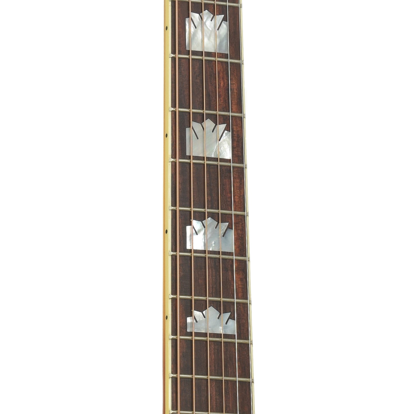Fretboard of Gibson SJ-200 60s Original Acoustic Guitar.
