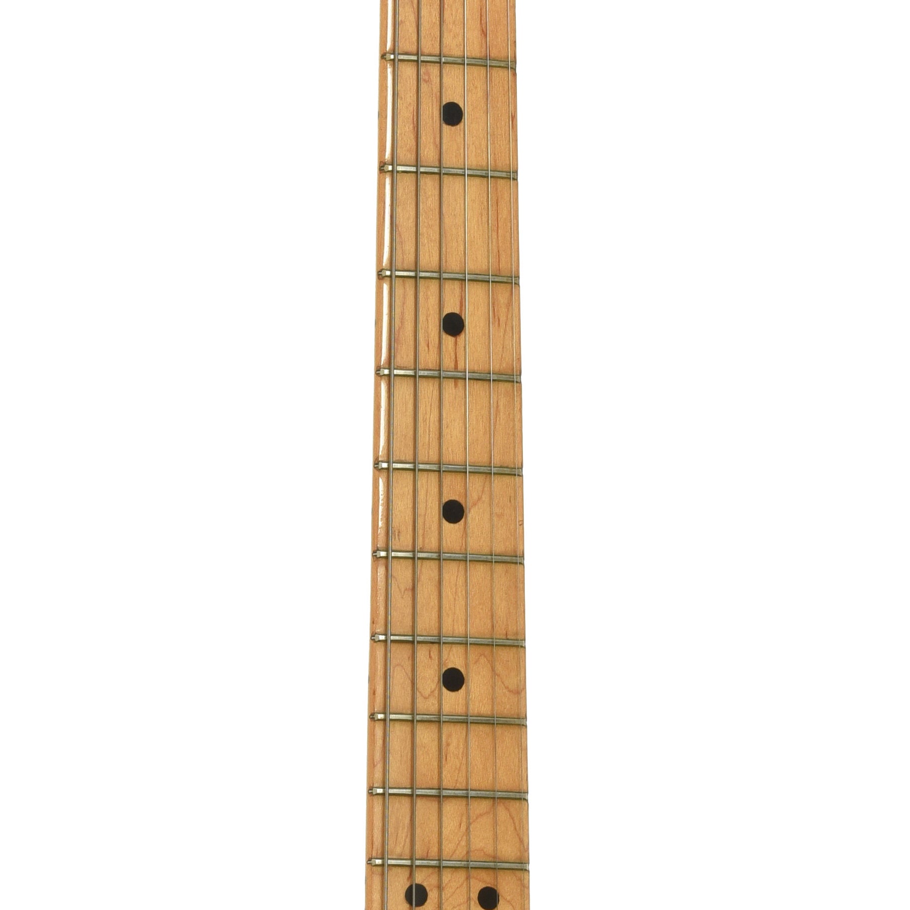Fretboard of Fender Telecaster Electric Guitar  