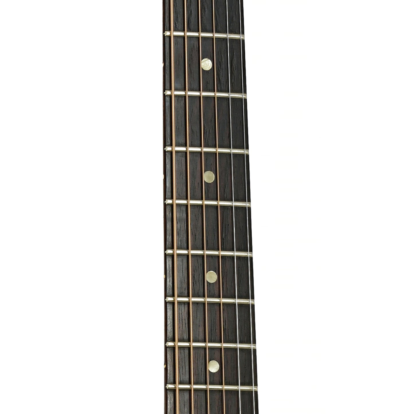 Fretboard of Gibson B-25 Acoustic Guitar