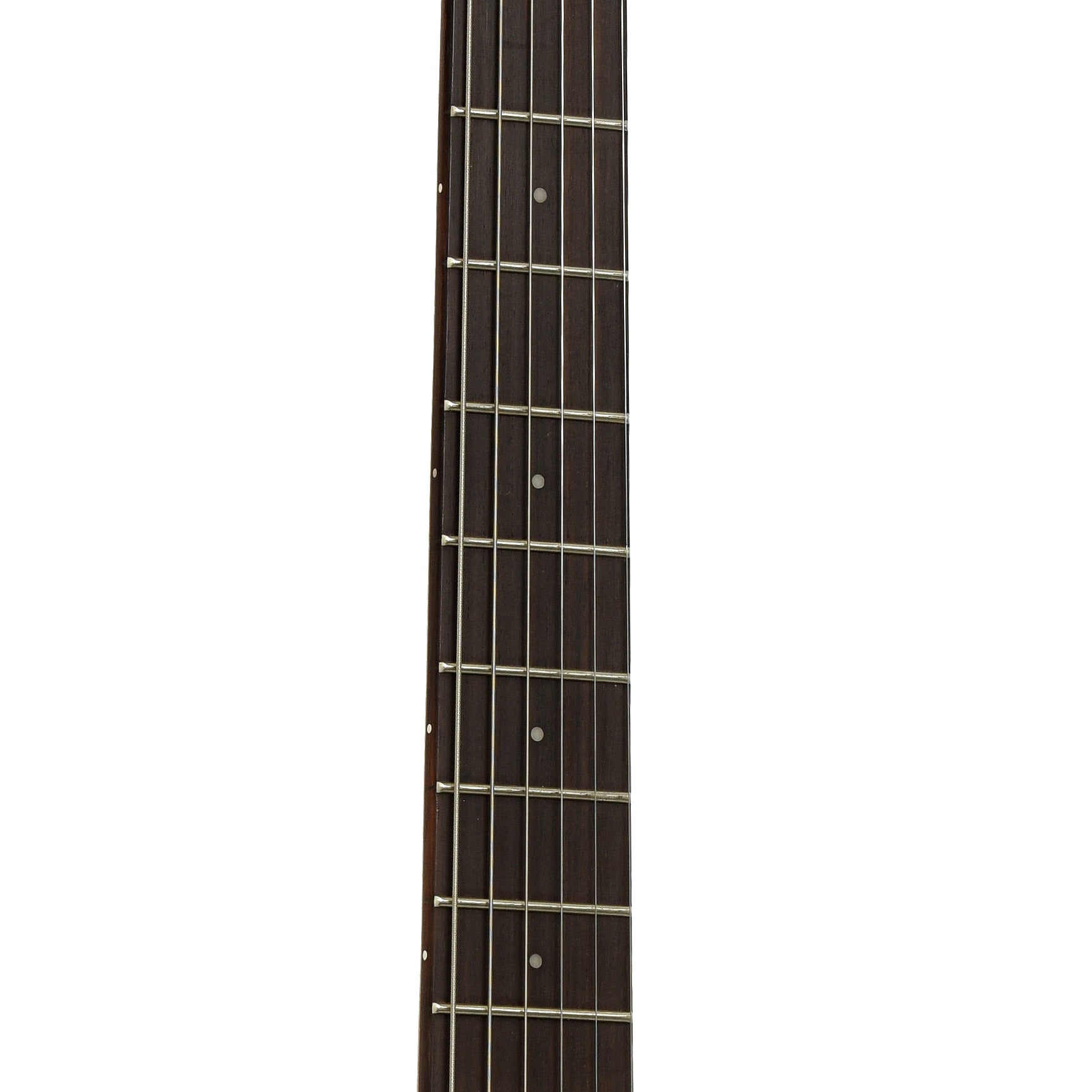 Fretboard of Sterling by Music Man Luke HSS Electric Guitar, Heritage Cherry Burst