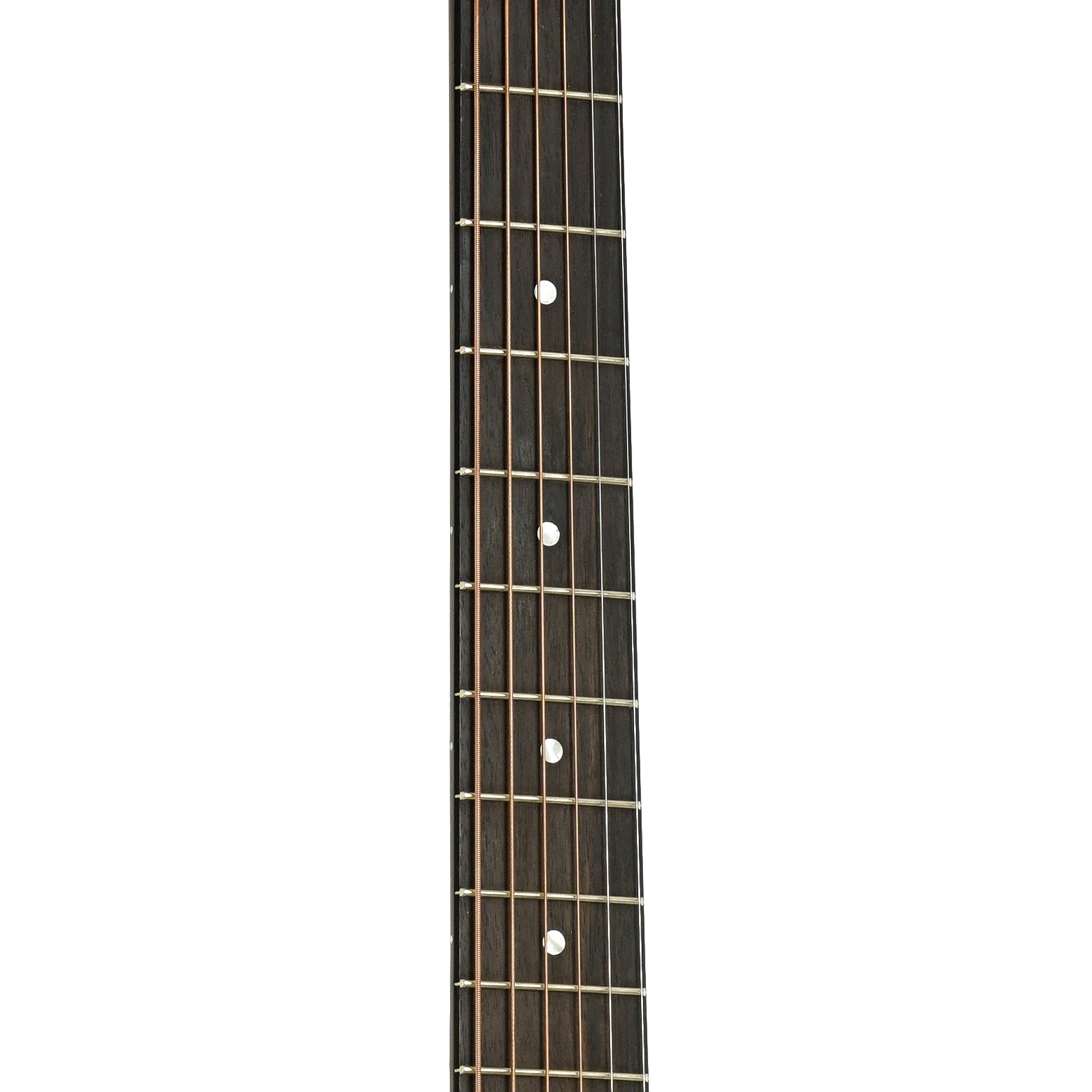 Fretboard of Eastman AC122-2CE Acoustic Guitar and Gigbag