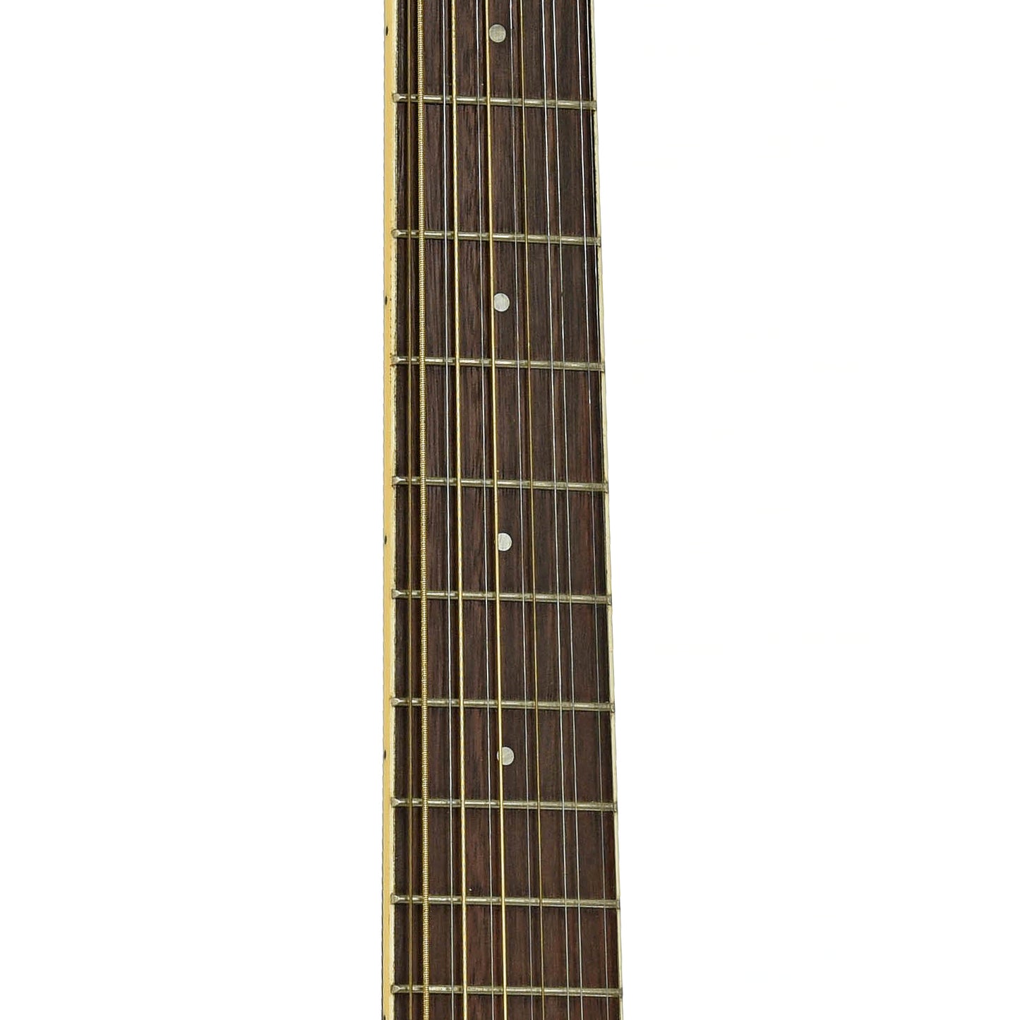 Fretboard of Ibanez AEG1812 II 12-String Acoustic-Electric Guitar