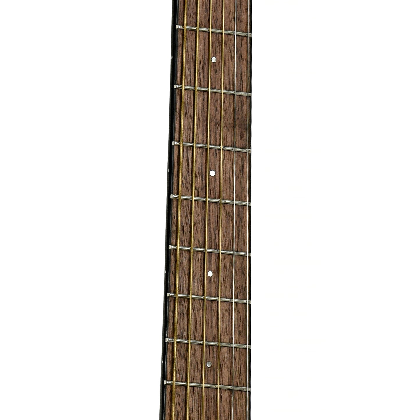 Fretboard of Fender CD-140SCE All-Mahogany Dreadnought Acoustic Guitar