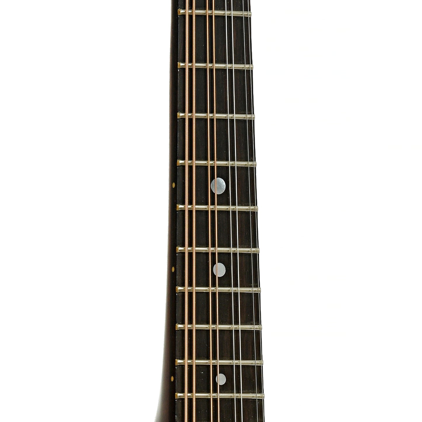 Fretboard of Northfield Workshop NFM-A5 Model M Mandolin, Dark Leatherburst