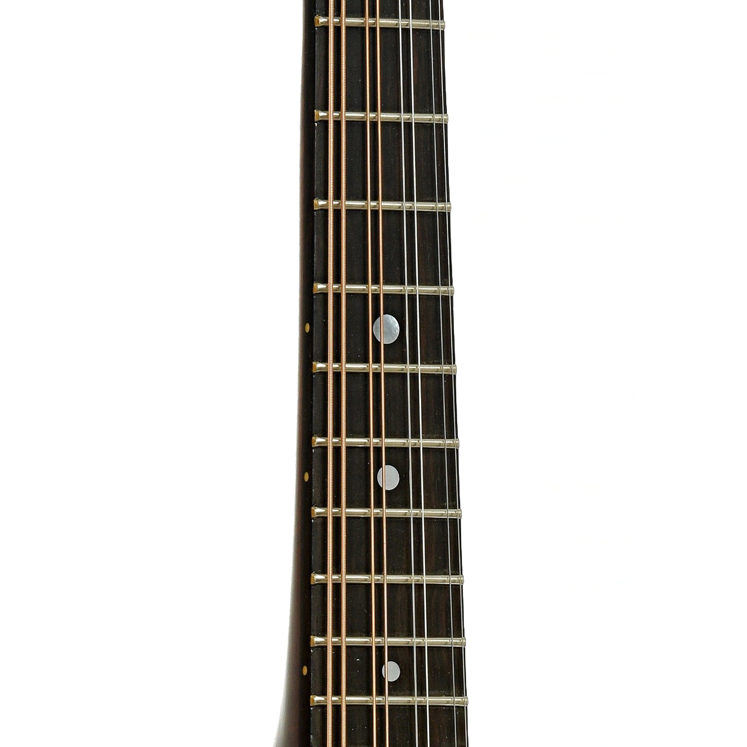 Fretboard of Northfield Workshop NFM-A5 Model M Mandolin, Dark Leatherburst