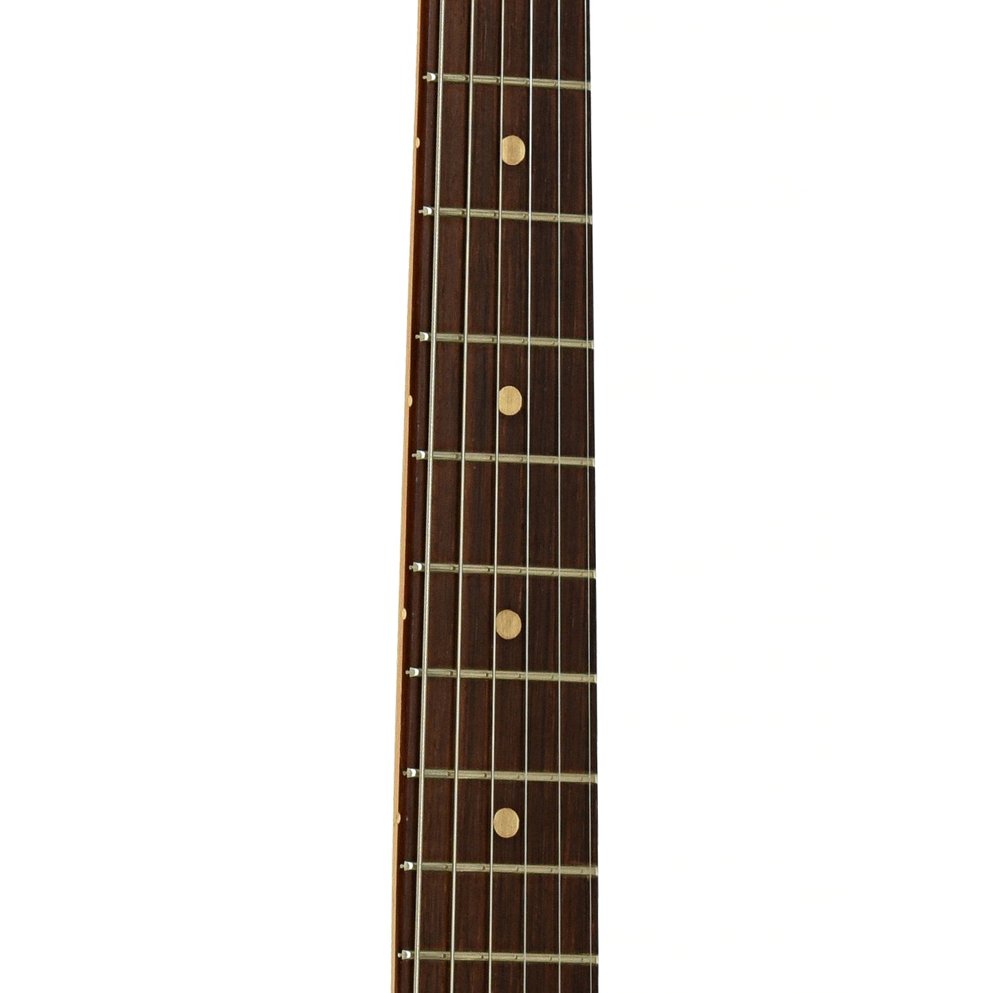 Fretboard of Fender Musicmaster Electric Guitar