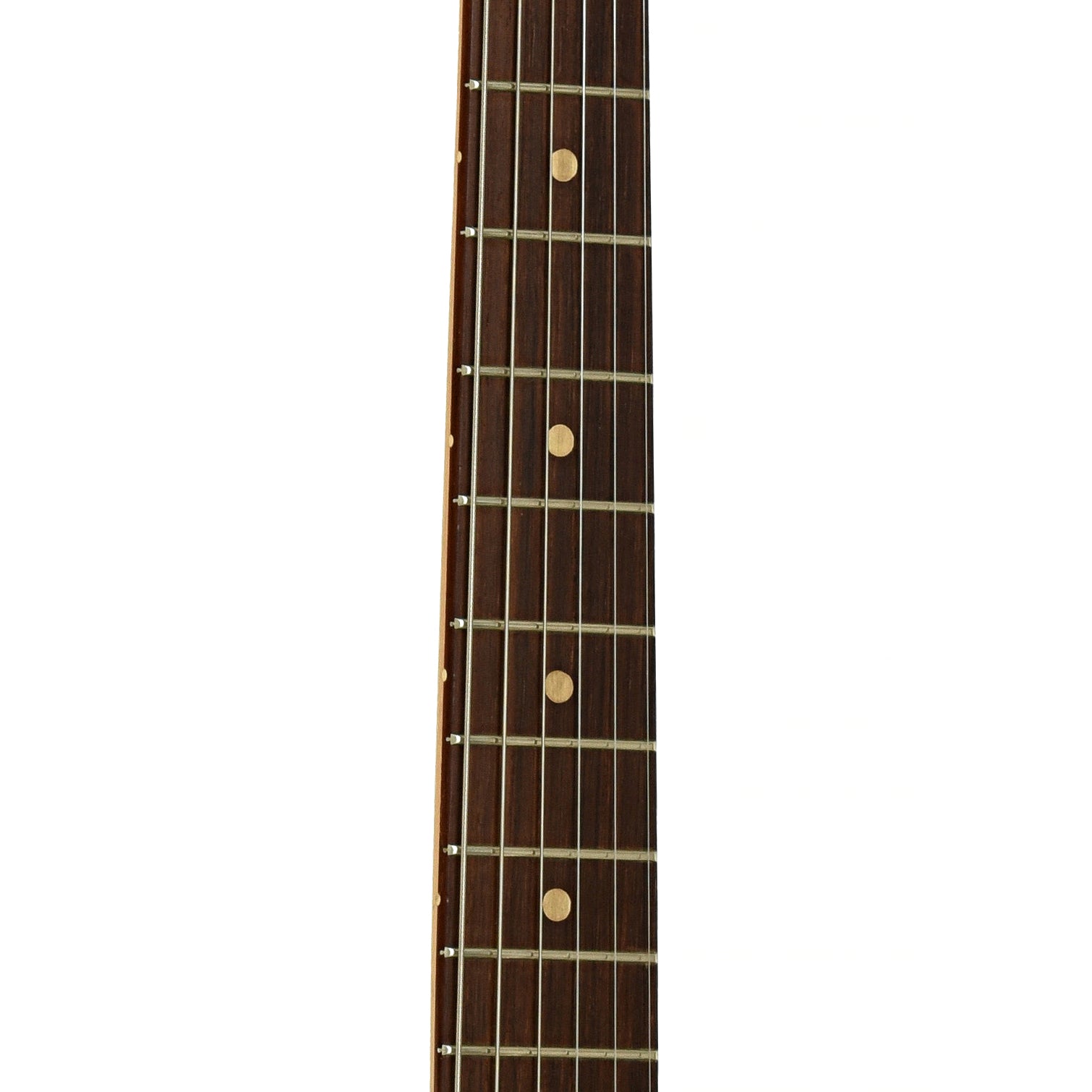 Fretboard of Fender Musicmaster Electric Guitar
