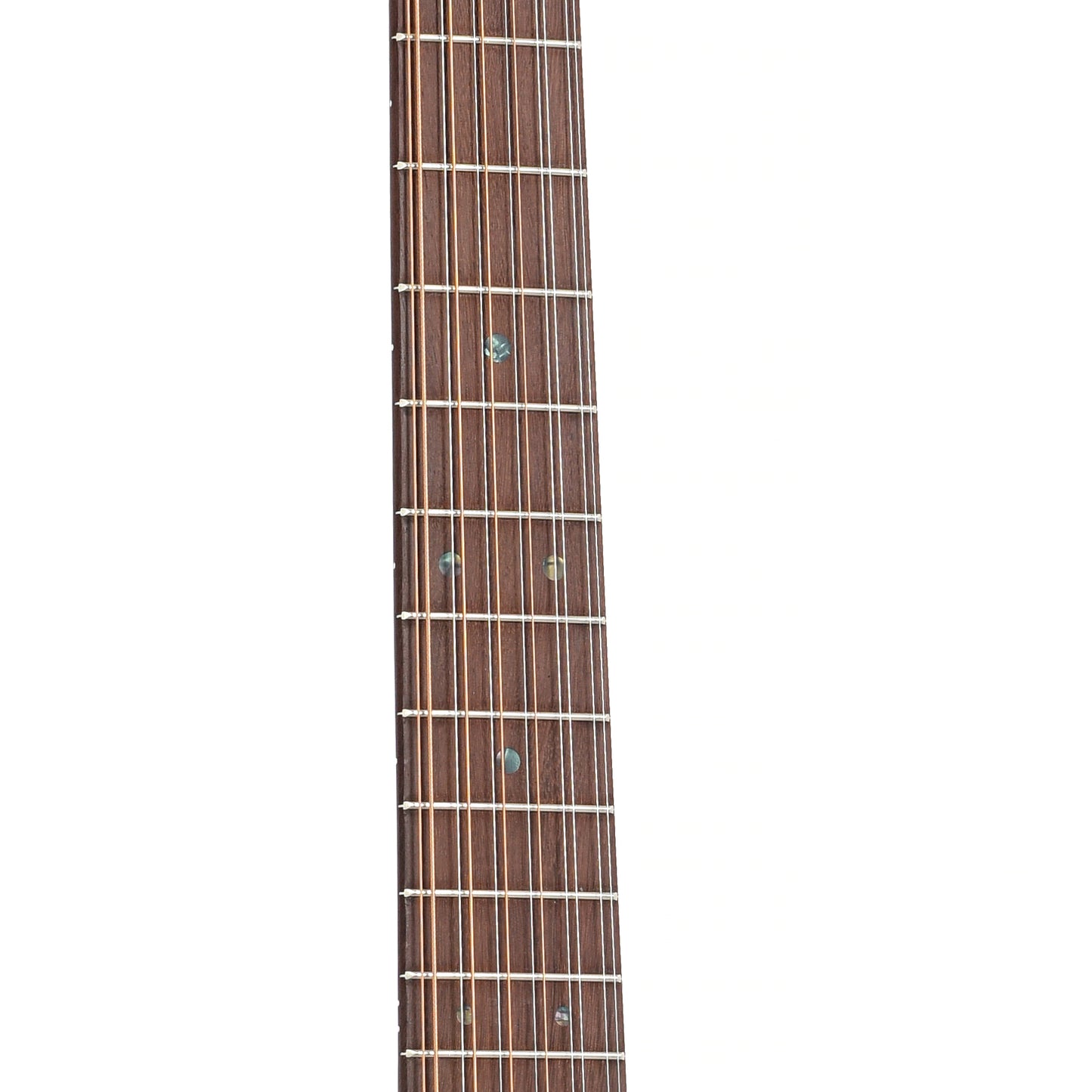 Fretboard of Martin D-X2E Brazilian Rosewood 12-String Acoustic 