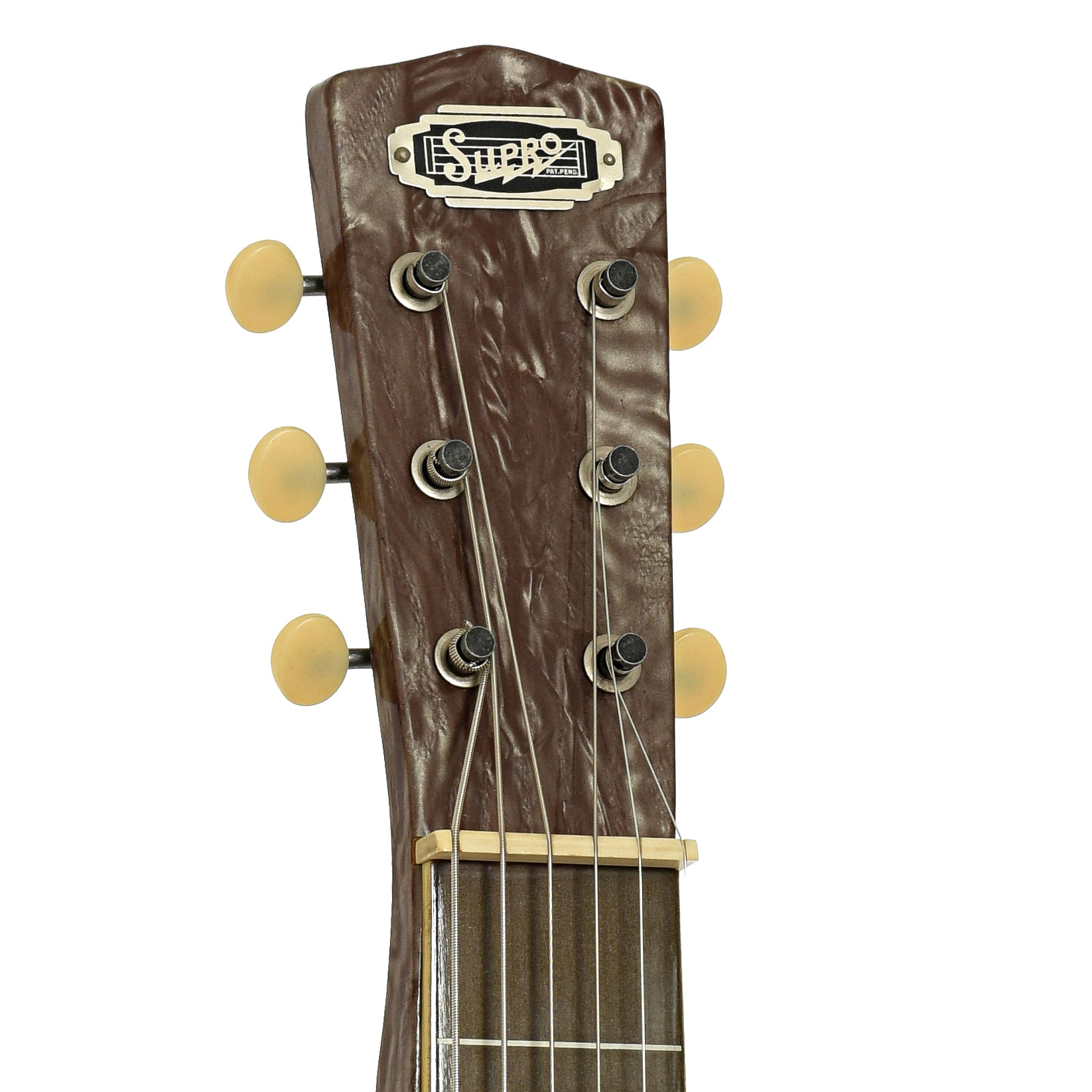 Headstock of Supro Supreme Lap Steel