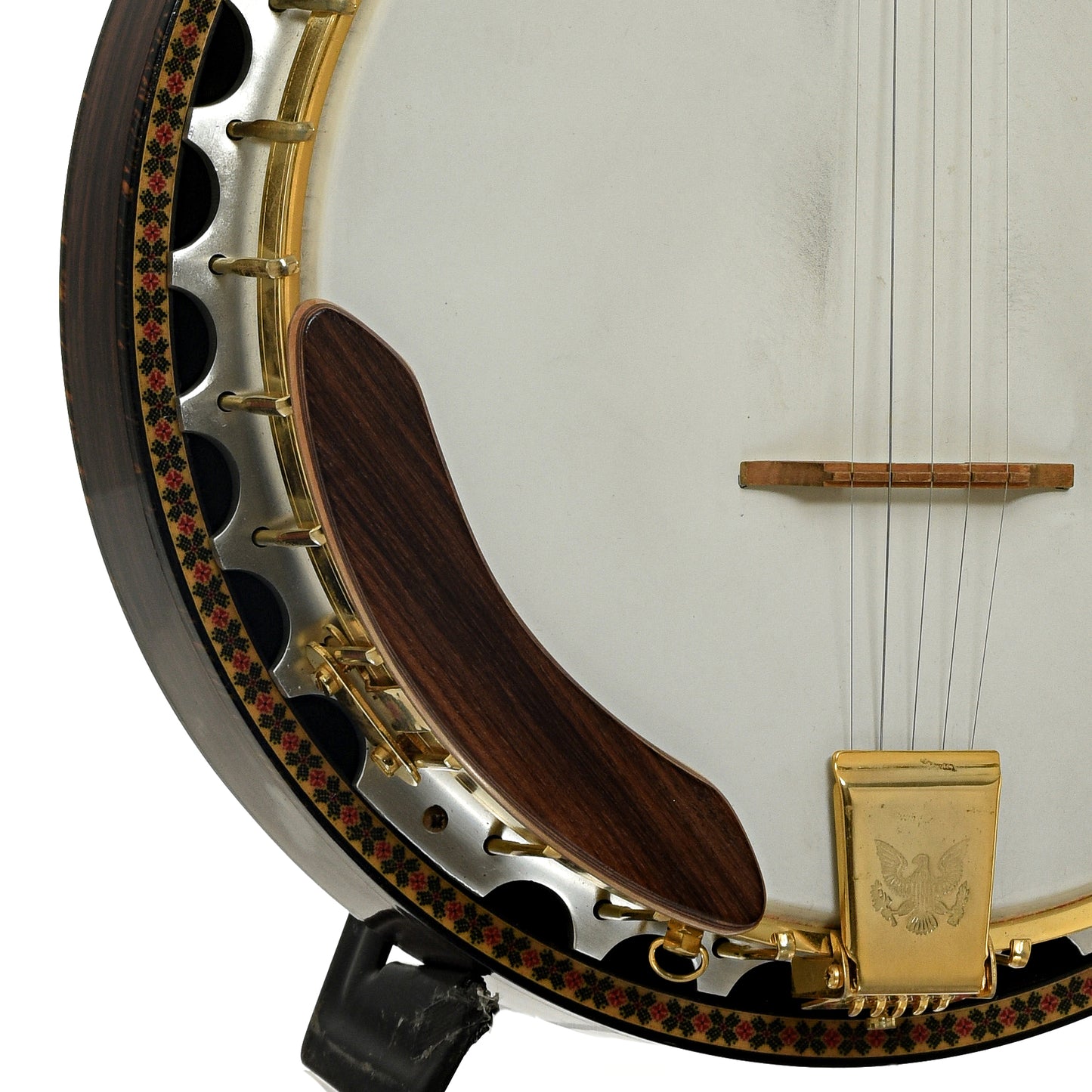 Armrest of Kay Eagle Resonator Banjo