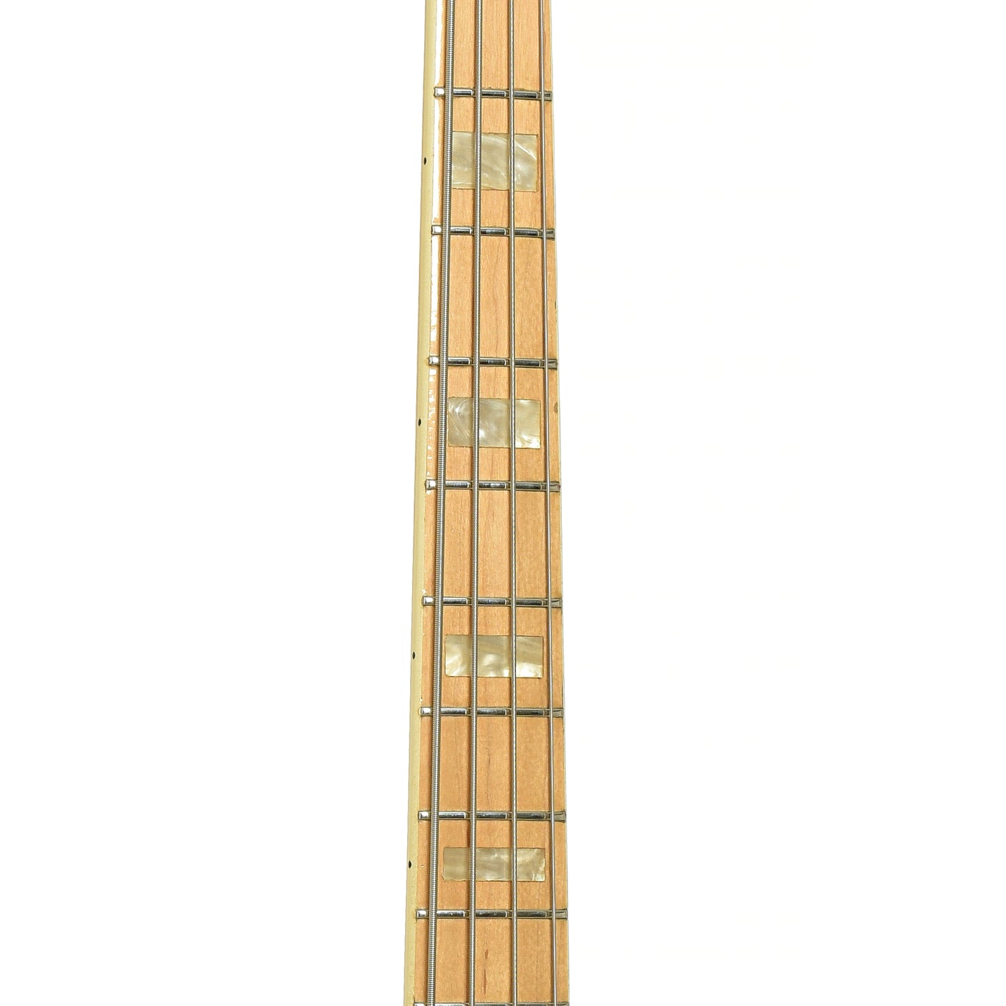 Fretboard of Fender Jazz Bass