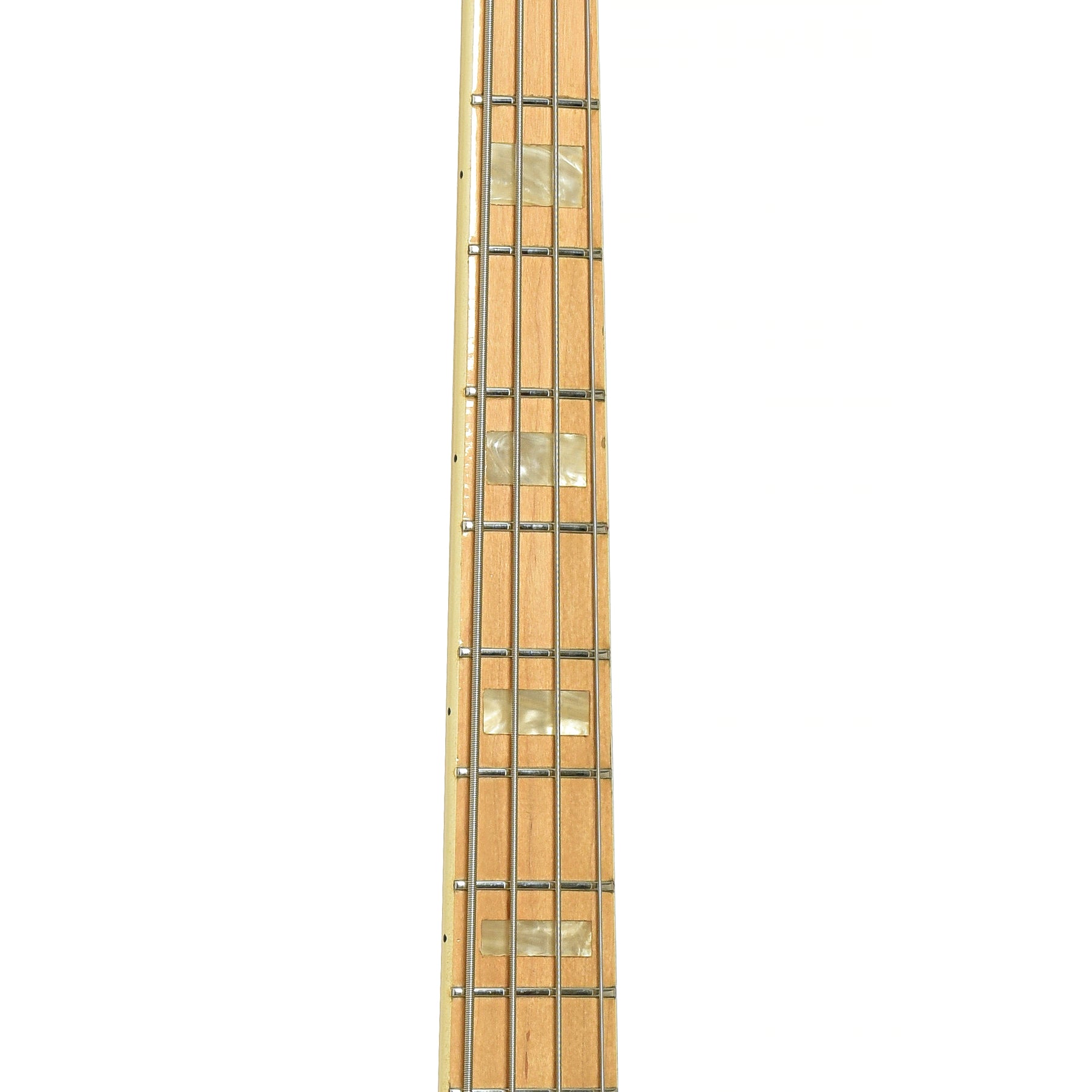 Fretboard of Fender Jazz Bass