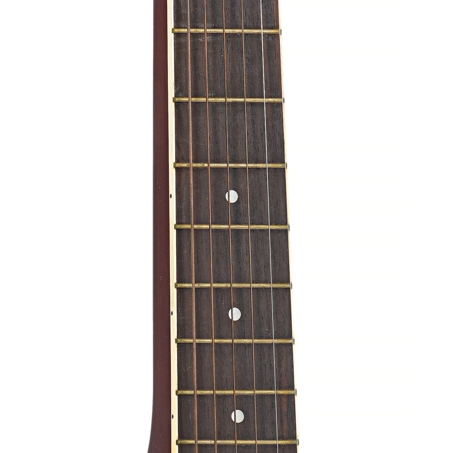 Fretbaord of Regal RD-45S Squareneck Resonator Guitar (1990's)