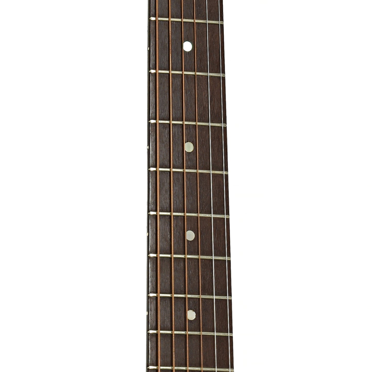 Fretboard of Gibson LG-2 Banner Maple Acoustic Guitar 