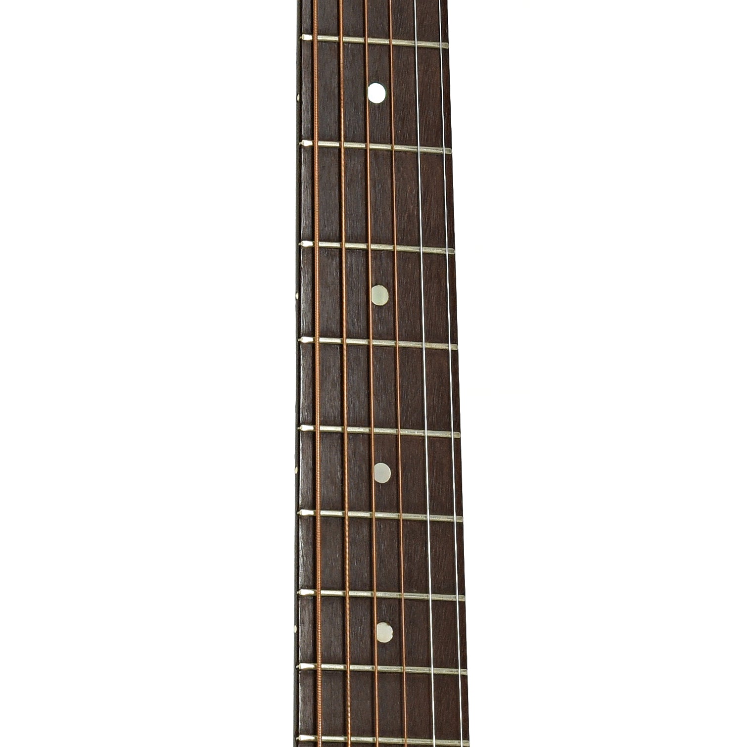 Fretboard of Gibson LG-2 Banner Maple Acoustic Guitar 