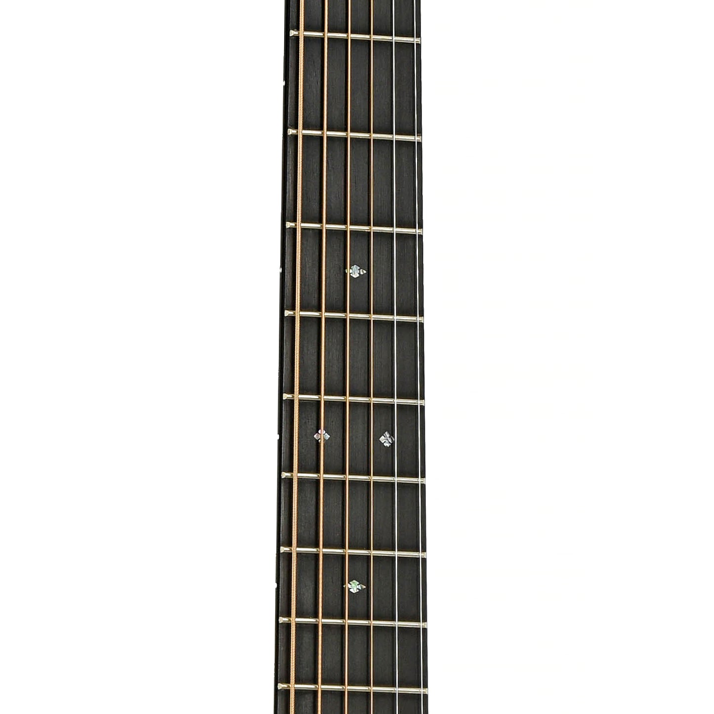 Fretboard of Martin HD-28 Ambertone Guitar & Case
