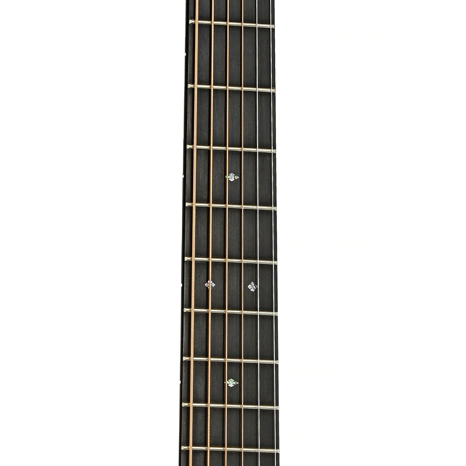 Fretboard of Martin HD-28 Ambertone Guitar & Case