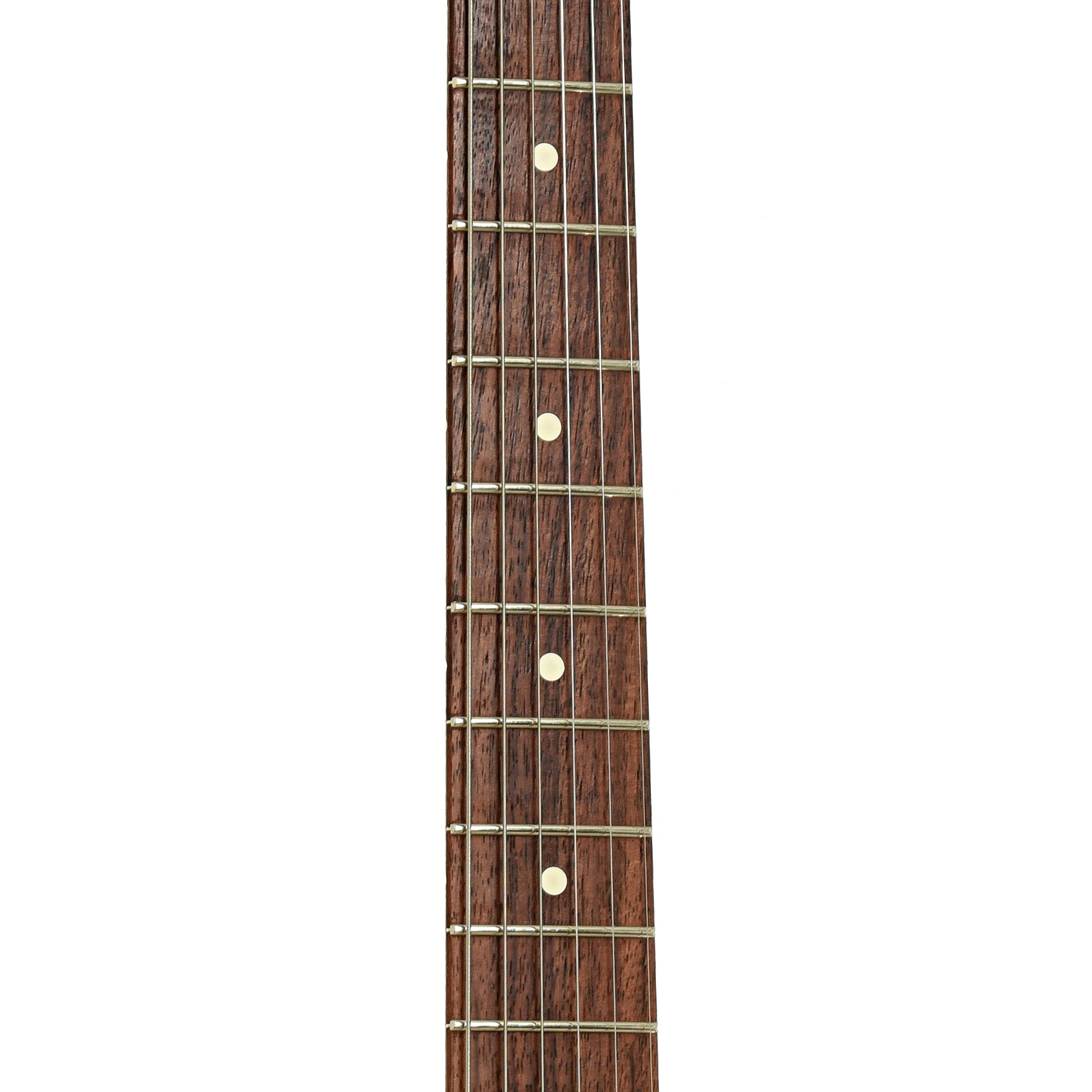 Fretboard of Fender Deluxe Player Stratocaster Electric Guitar 
