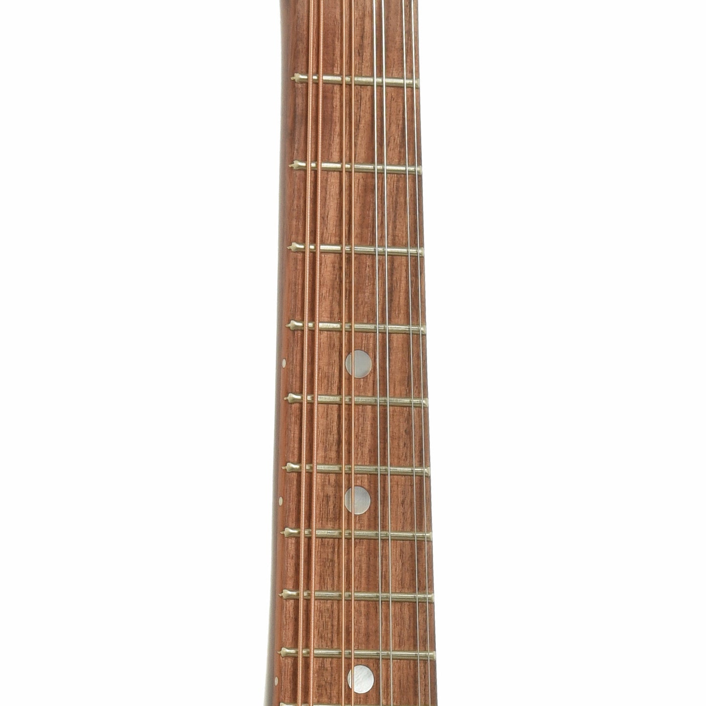 Fretboard of Kentucky KM-626 F-Style Oval Hole Mandolin