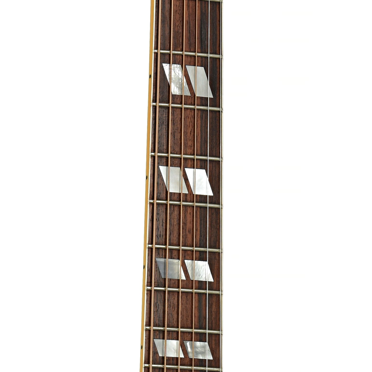 Fretboard of Gibson Hummingbird Acoustic Guitar