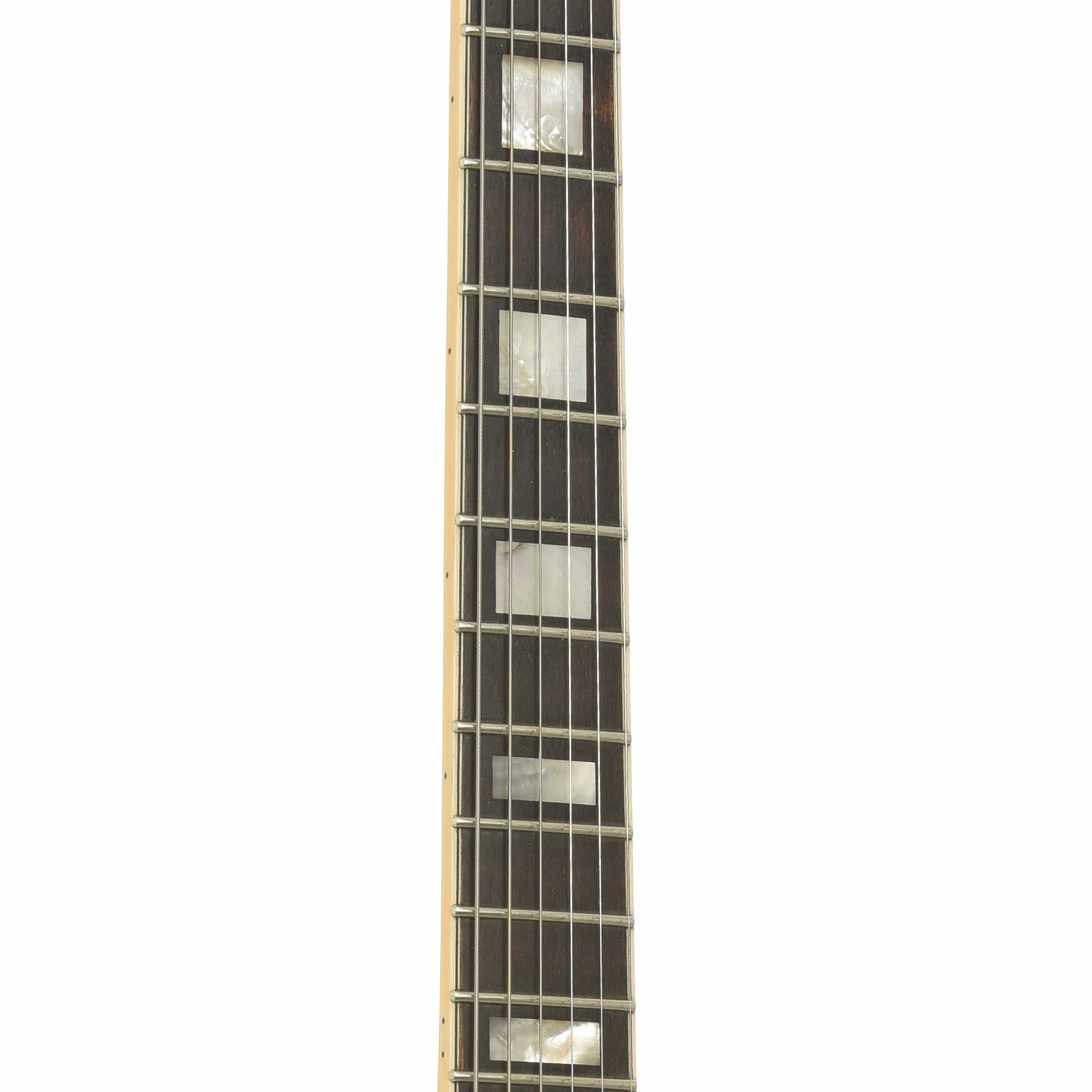 Fretboard of D'Angelico Premier Mini DC XT Hollowbody Electric Guitar 