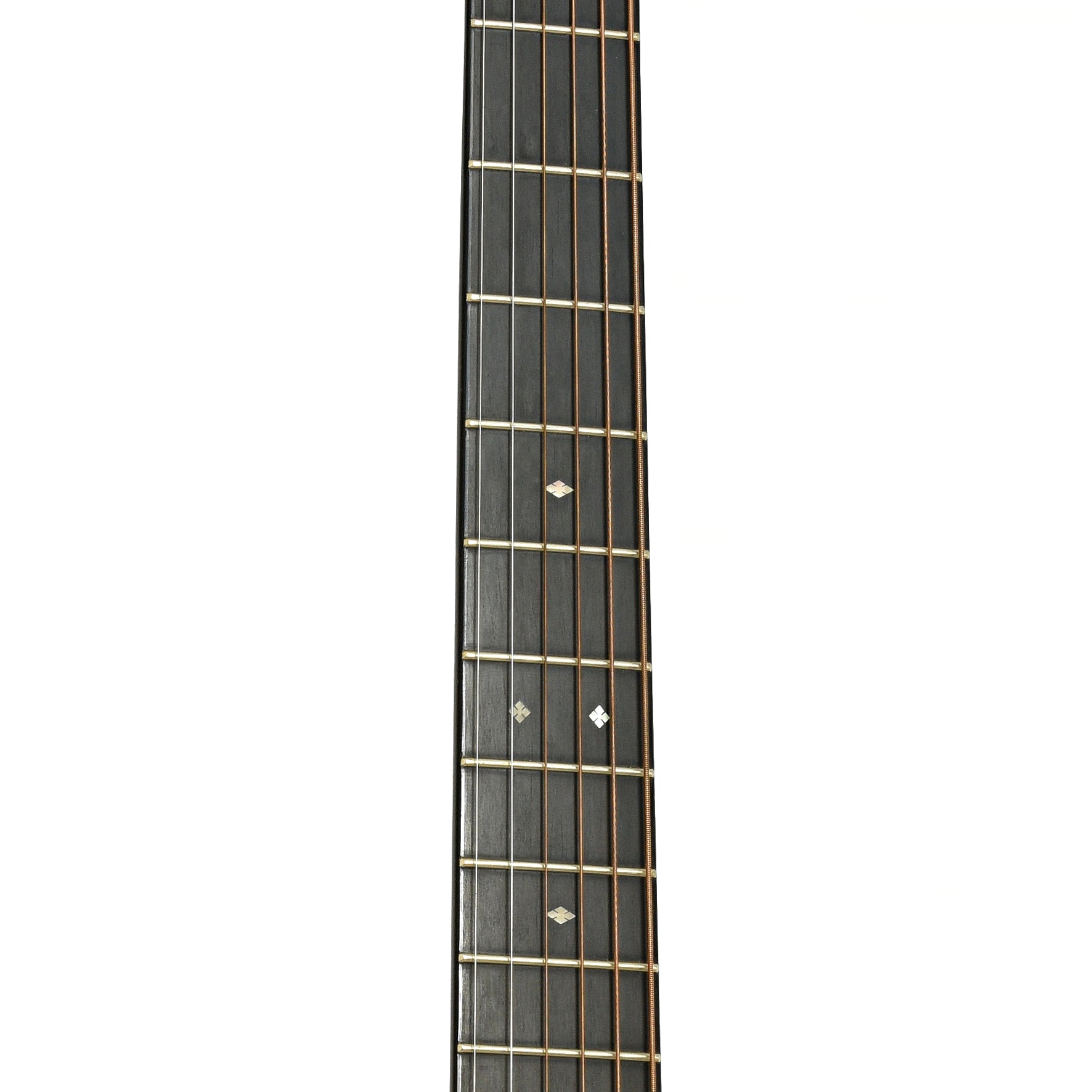 Fretboard of Bourgeois Vintage D LH Acoustic Guitar 