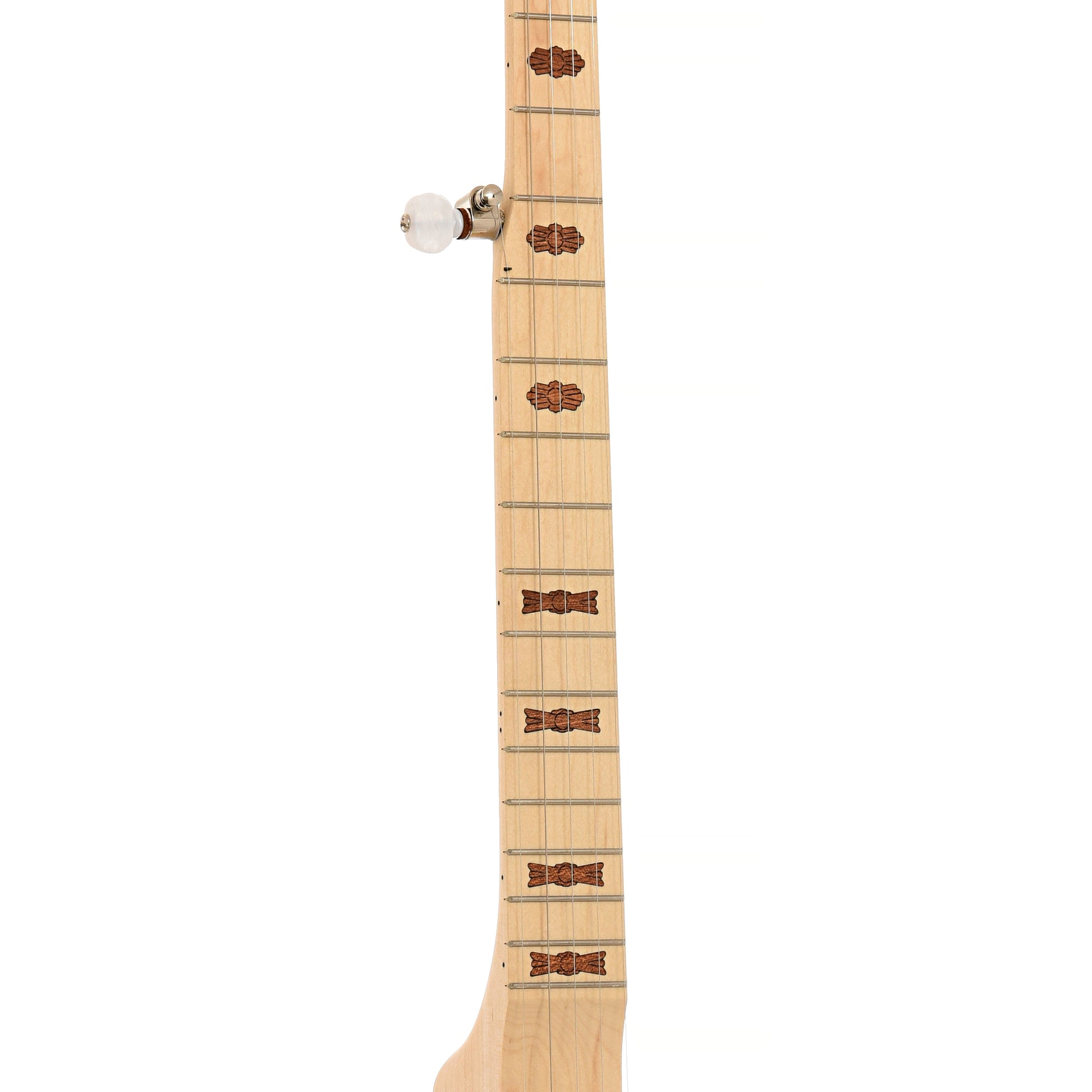 Fretboard of Deering Goodtime Americana Deco 12" Openback Banjo with Scooped Fretboard