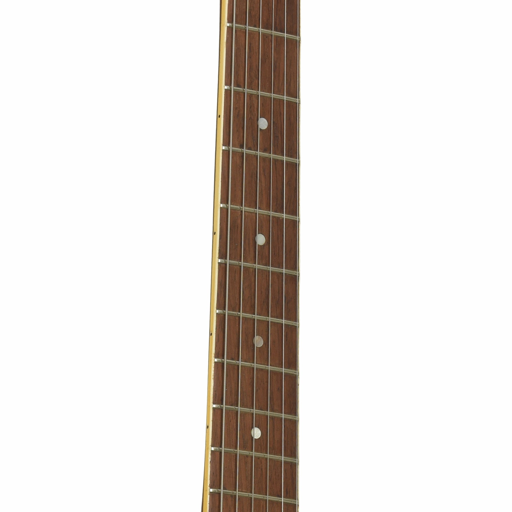Fretboard of Gibson ES-150 Hollowbody Electric Guitar