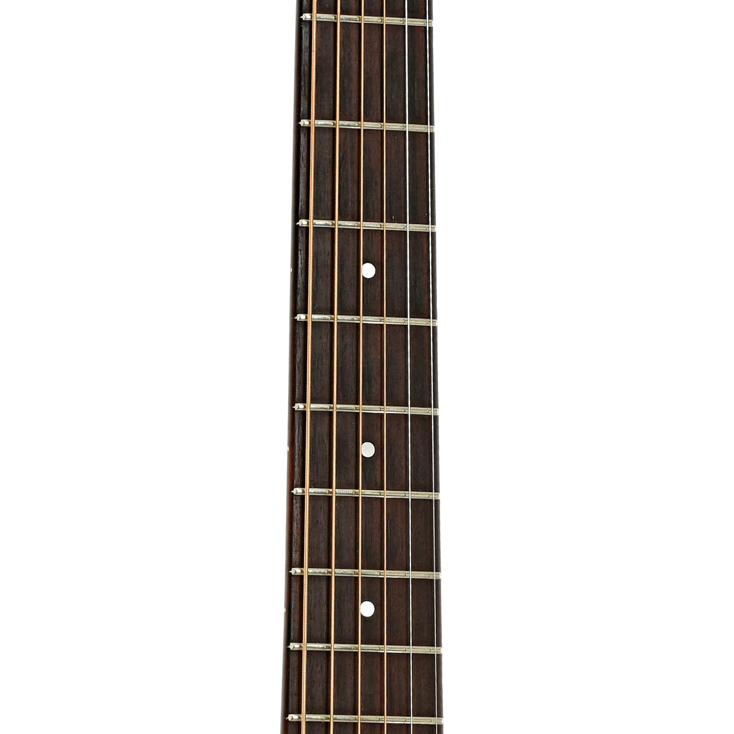 Fretboard of Guild D-40 NT Bluegrass Jubilee