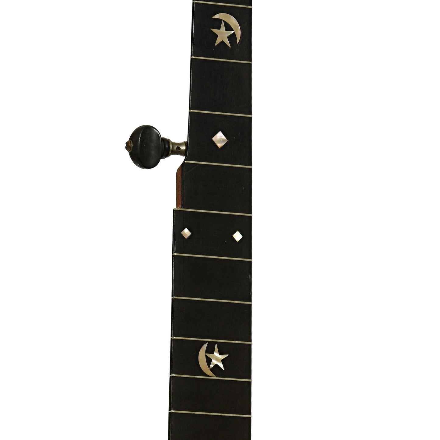 Fretboard of S.S. Stewart Lady Stewart No.2 Openback Banjo 