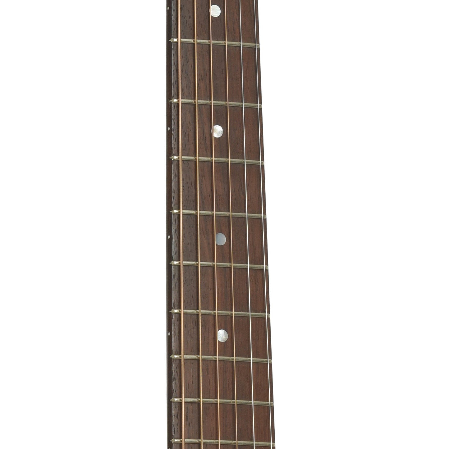 Fretboard of 2Pre-War Guitars Co. Slope Shoulder Dreadnought Level 3 Acoustic Guitar