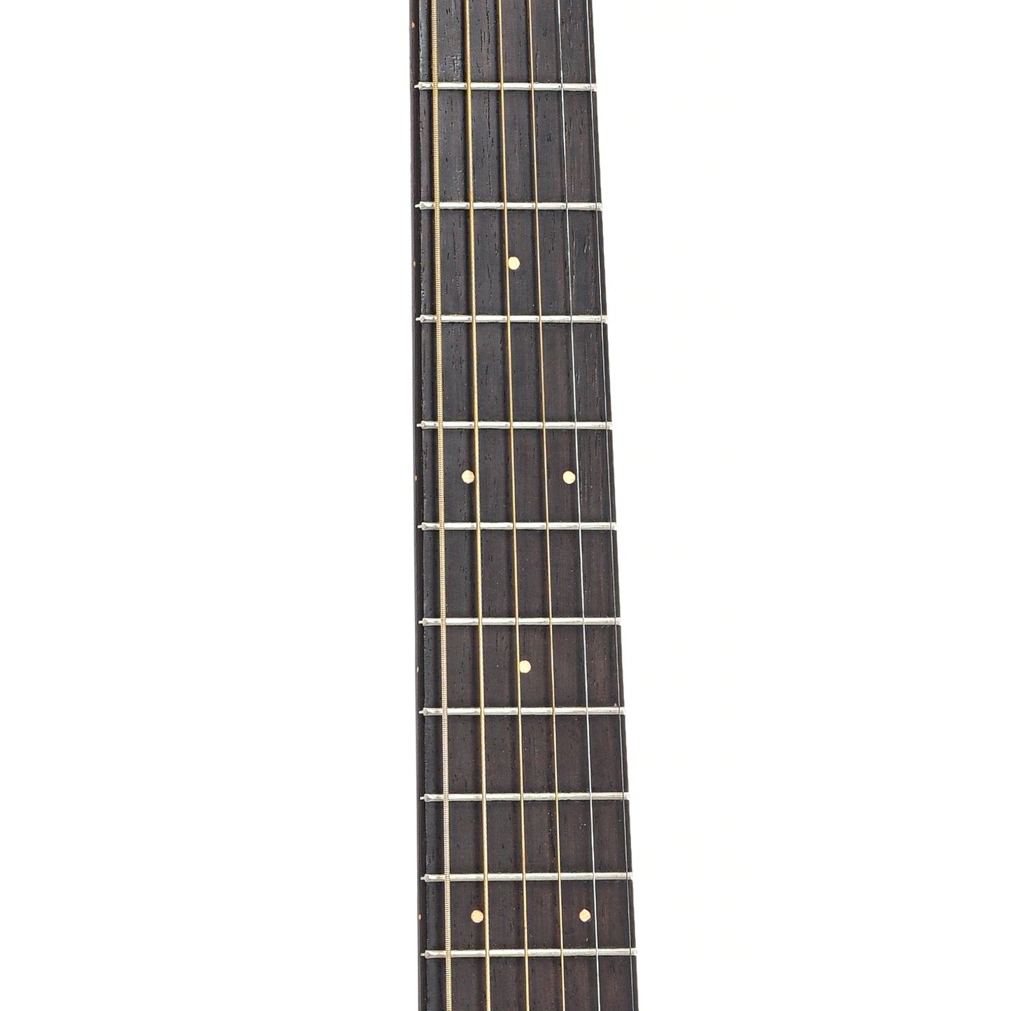 Fretboard of Martin 0-17 Acoustic Guitar (1937)
