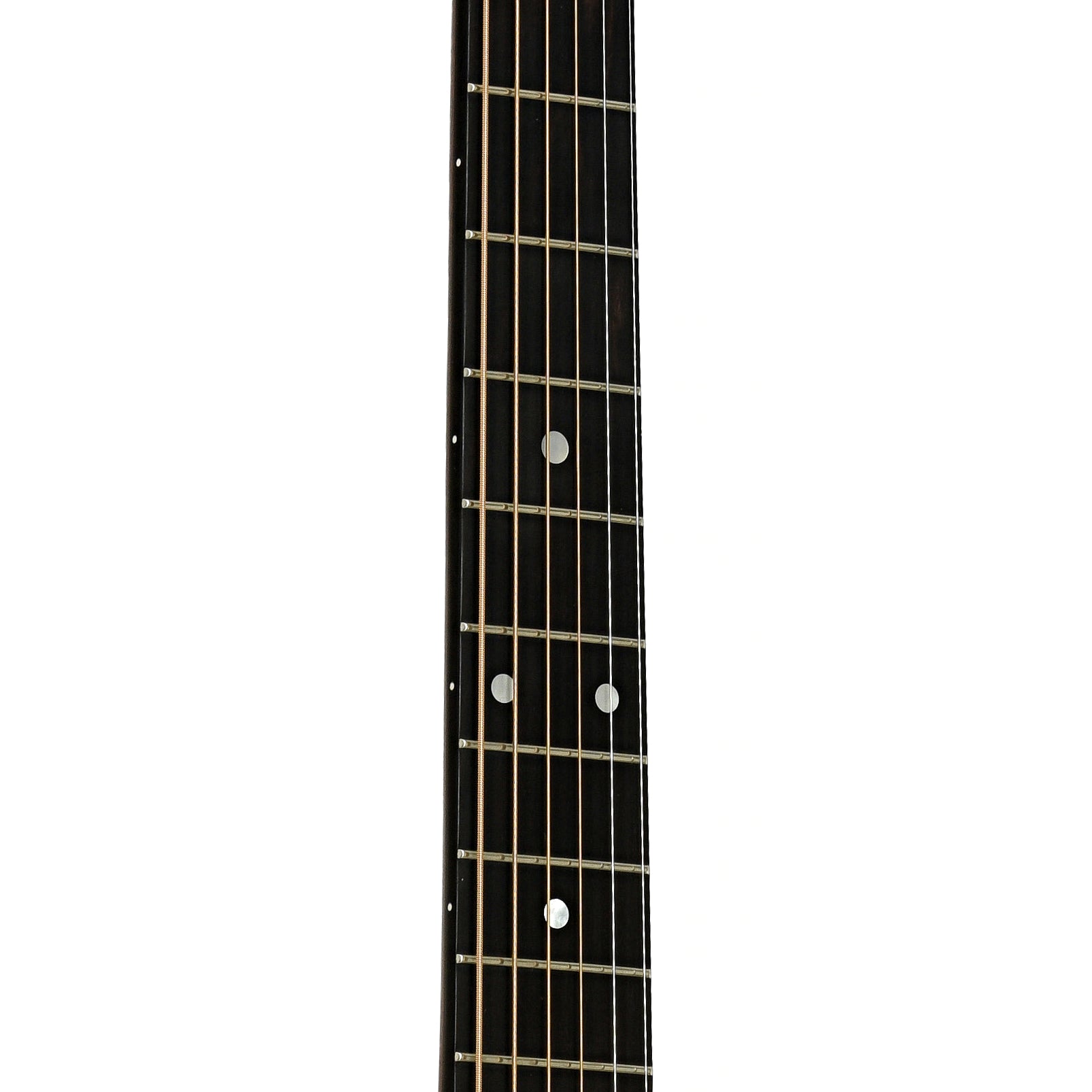 Fretboard of Martin D-28 Acoustic Guitar