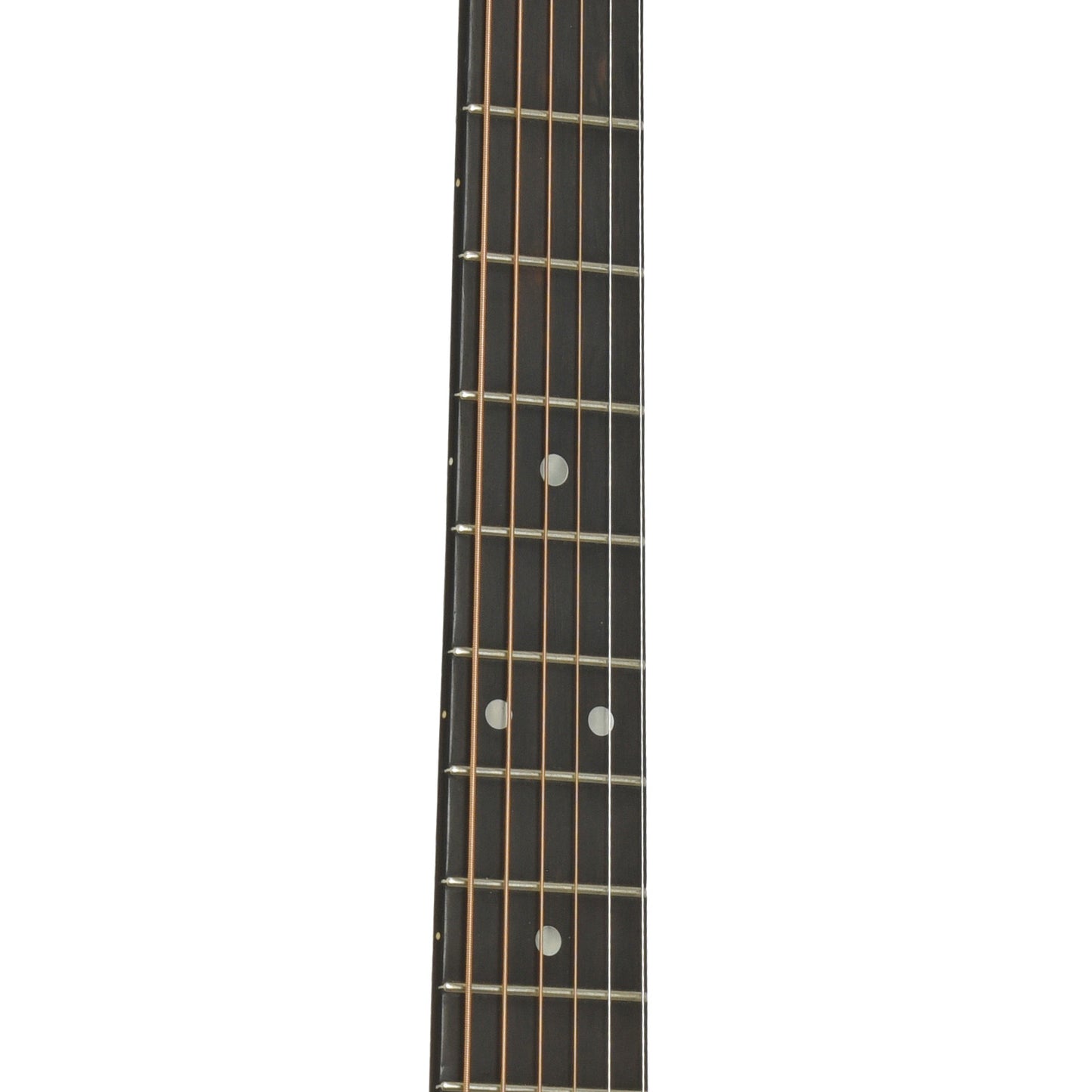 Fretboard of Martin D-28 Acoustic Guitar 