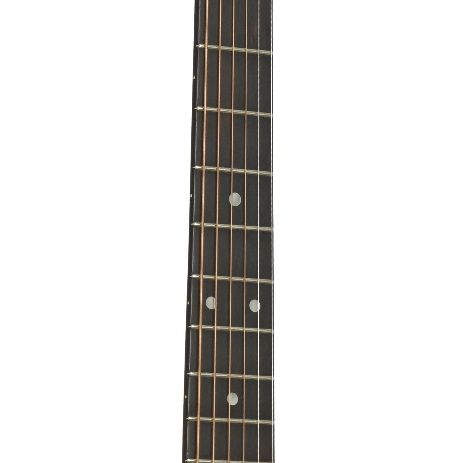 Fretboard of Martin D-28 Acoustic Guitar 