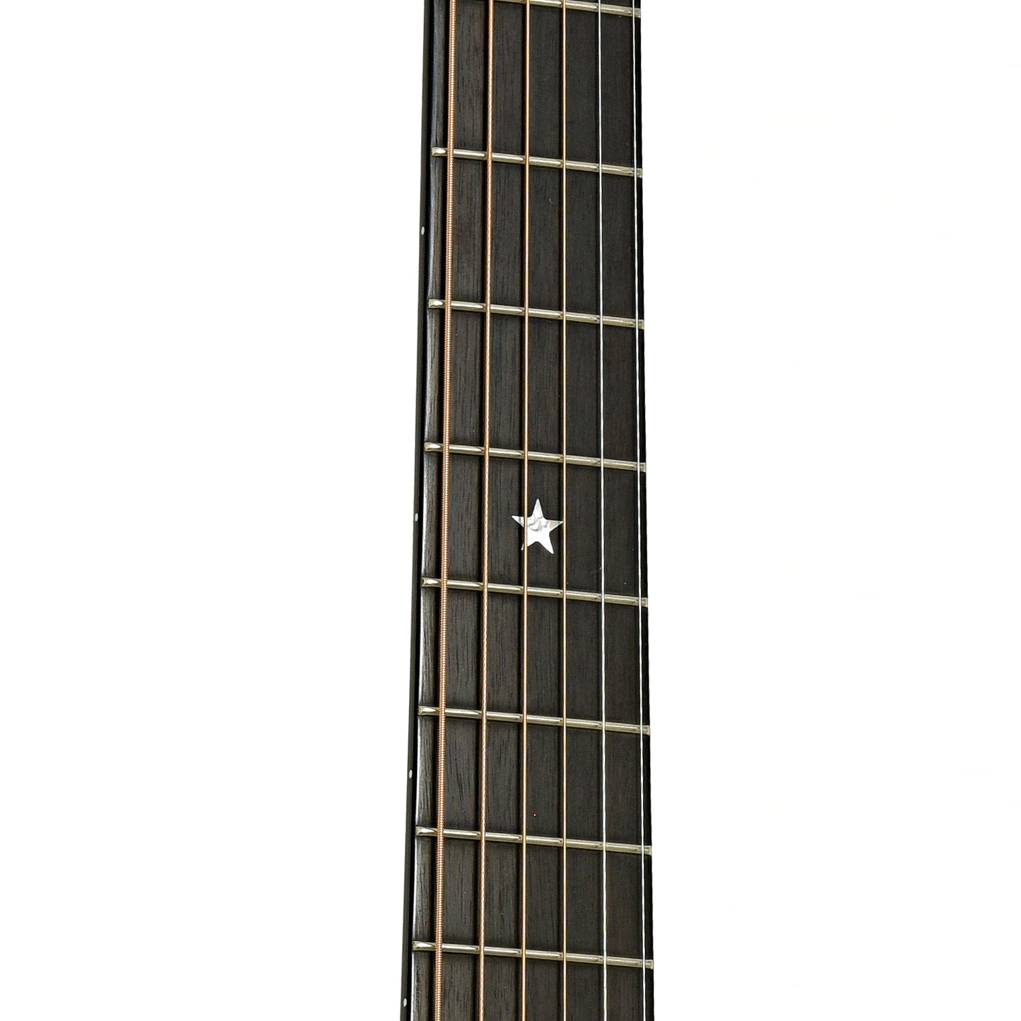 Fretboard of Santa Cruz 00-DE Acoustic Guitar 