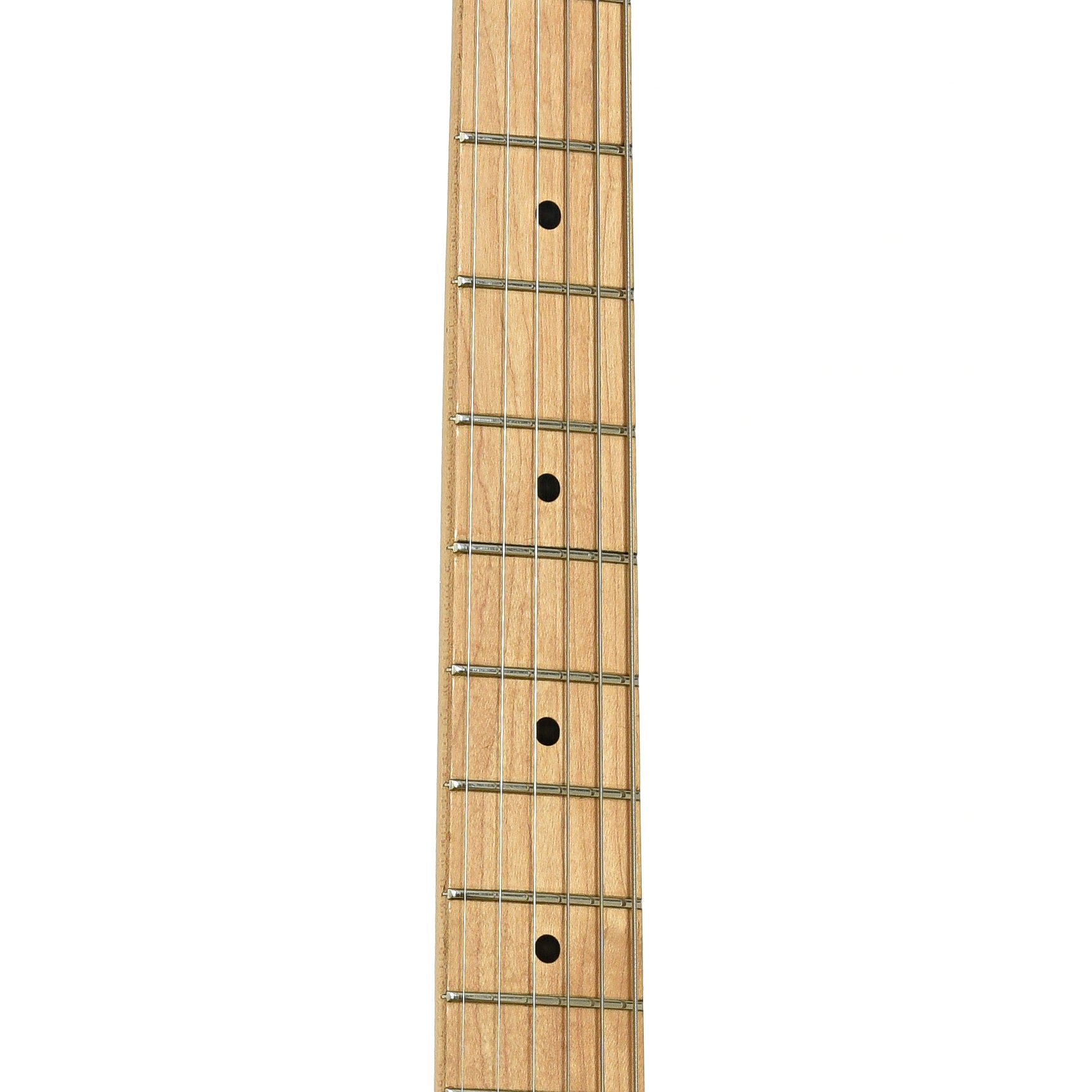 Fretboard of Fender Standard Stratocaster Electric Guitar 