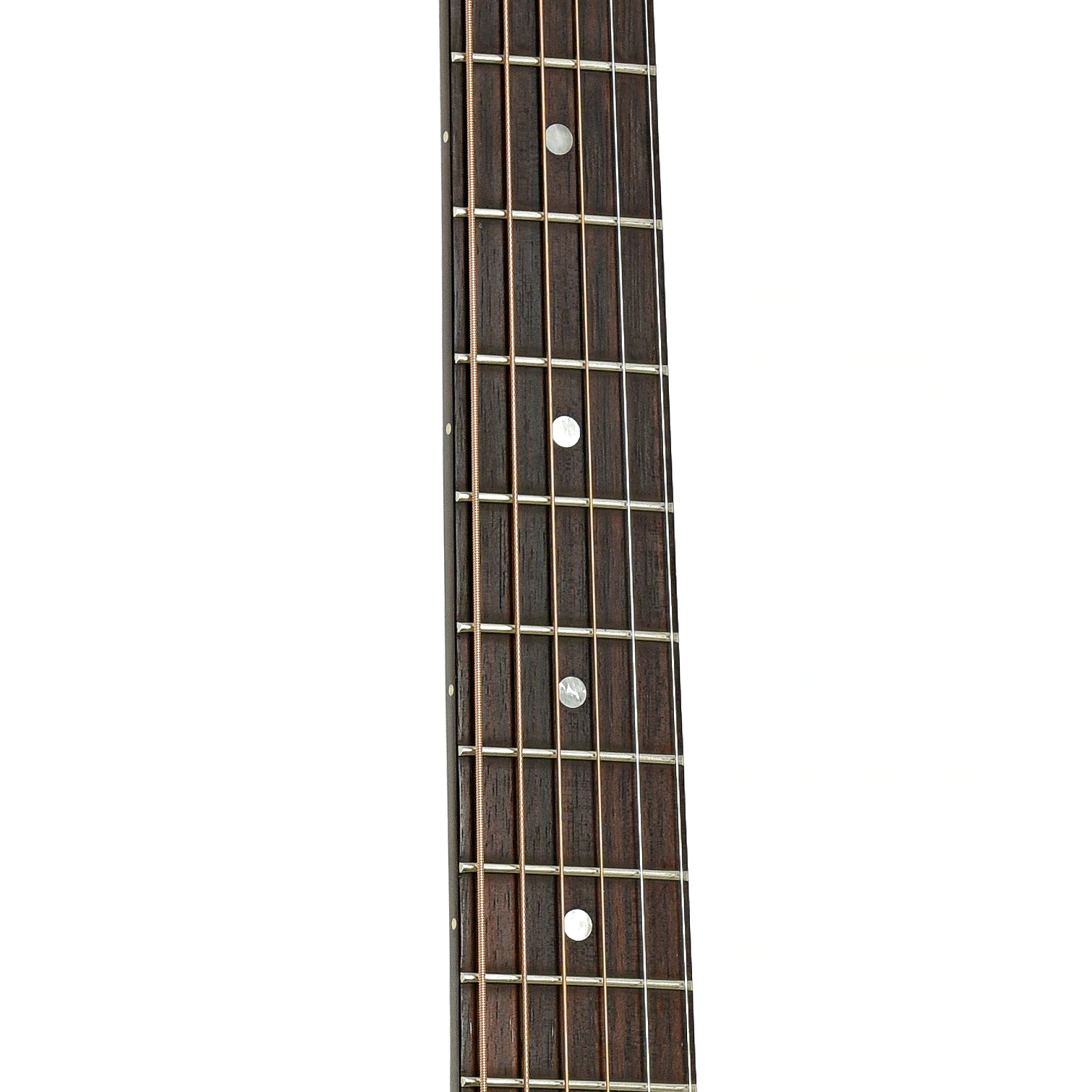 Fretboard of Gibson J-45 Standard Acoustic Guitar 