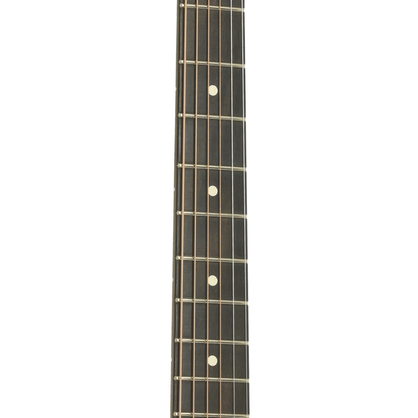 Fretboard of Fender Acoustasonic Telecaster Acoustic-Electric Guitar