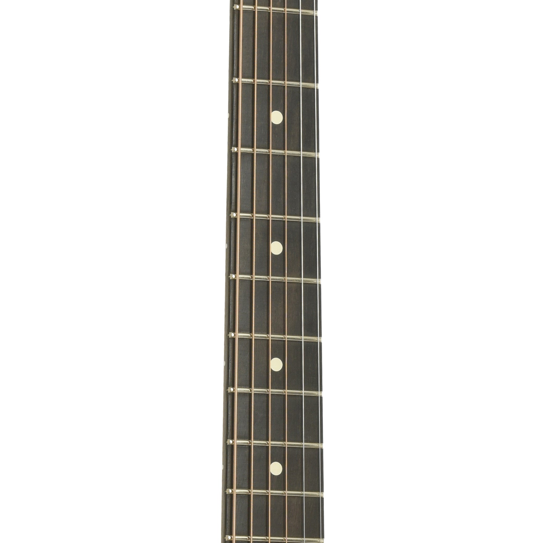 Fretboard of Fender Acoustasonic Telecaster Acoustic-Electric Guitar