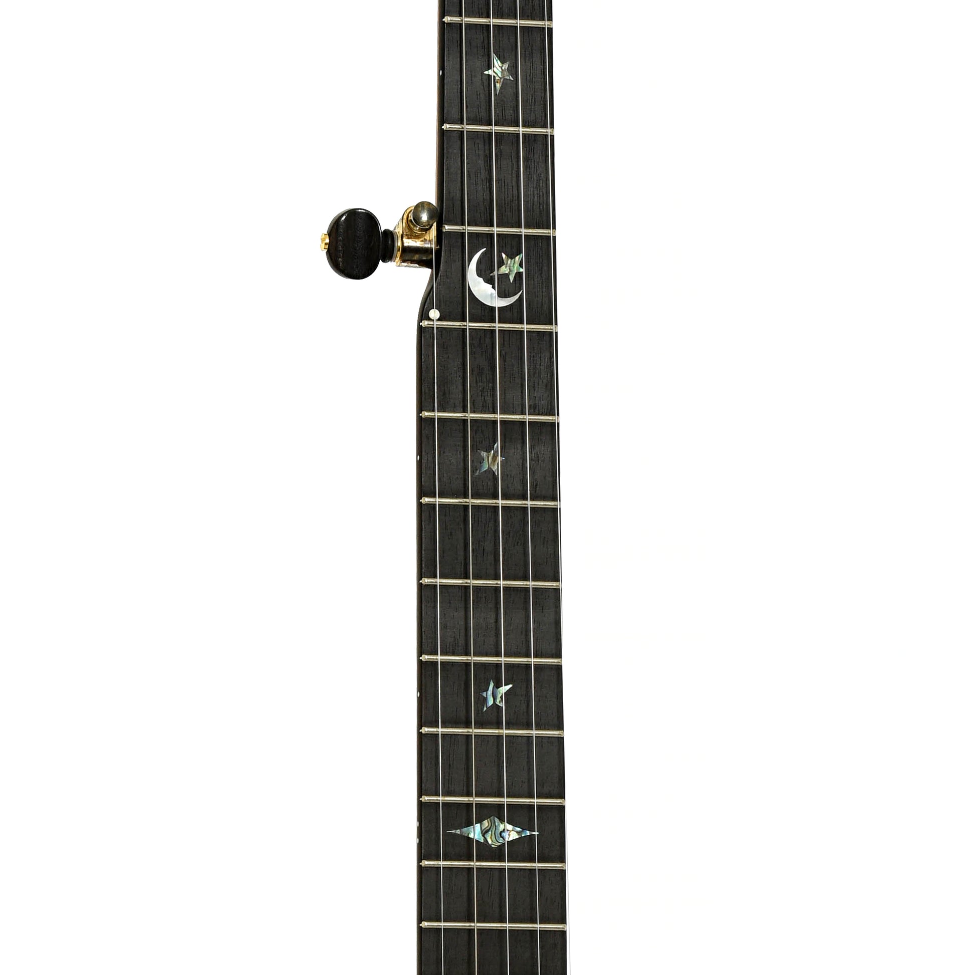 Fretboard of Ome Jubilee 12" Openback Banjo, Mahogany Neck