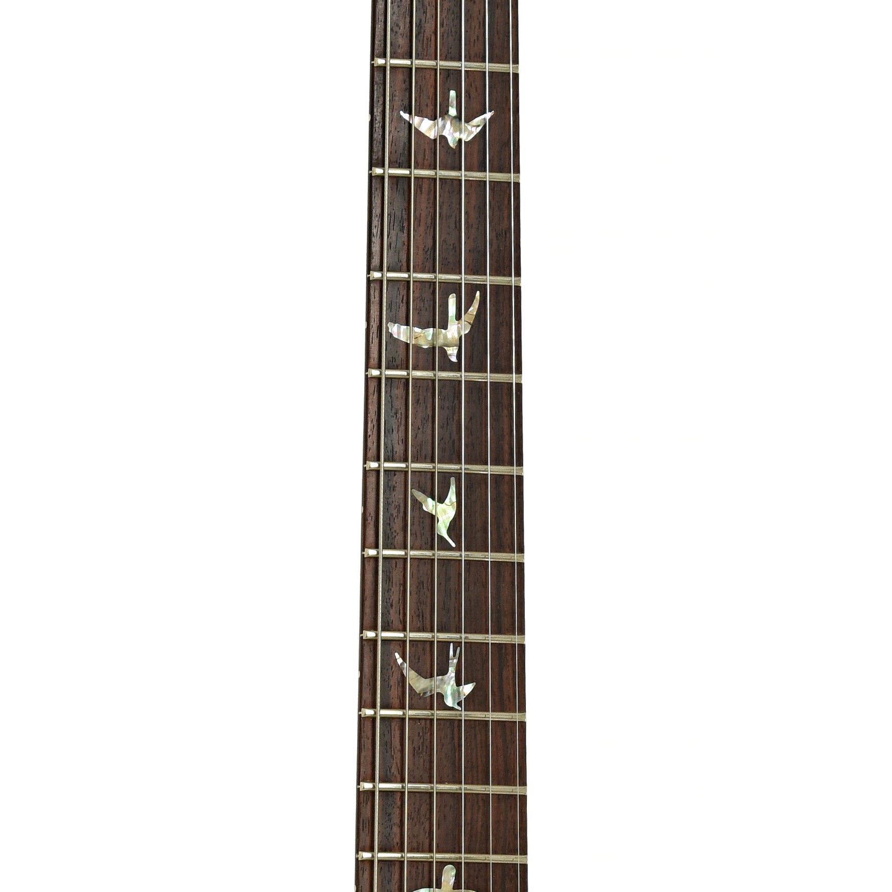Fretboard of PRS McCarty Hollowbody II Electric Guitar
